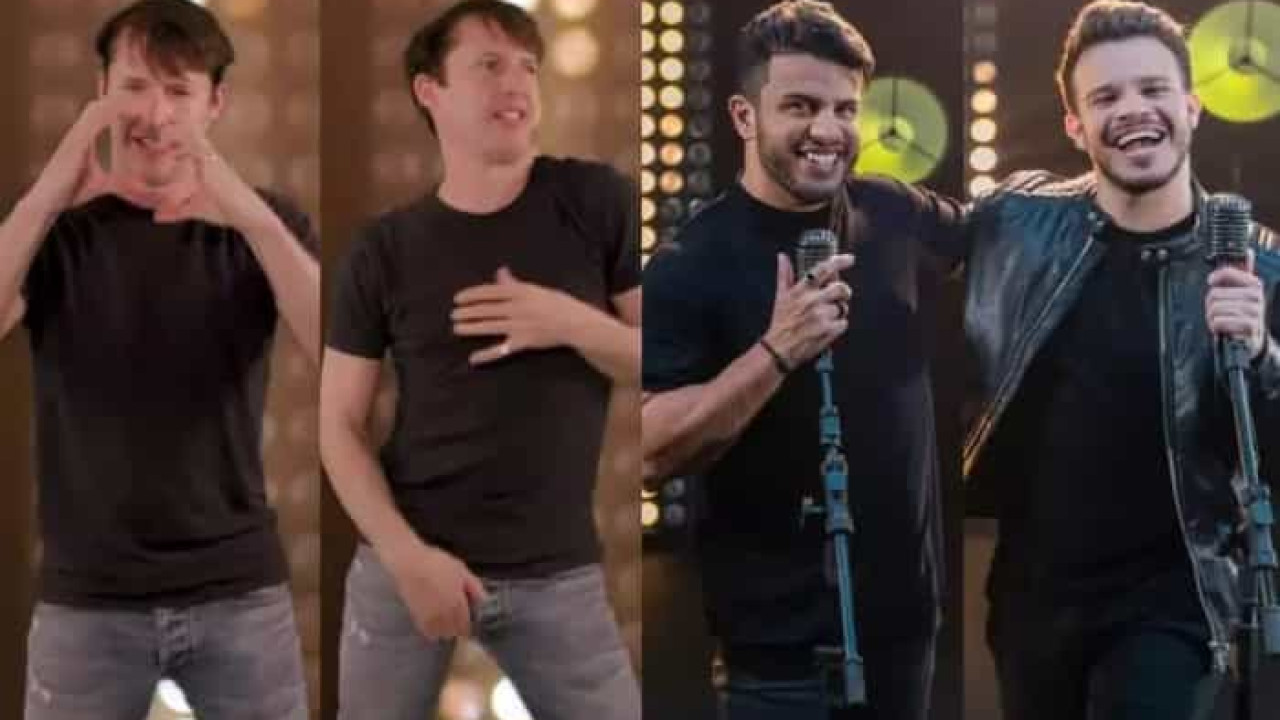 James Blunt dança 'Coração Cachorro' e brinca sobre dinheiro dos direitos autorais