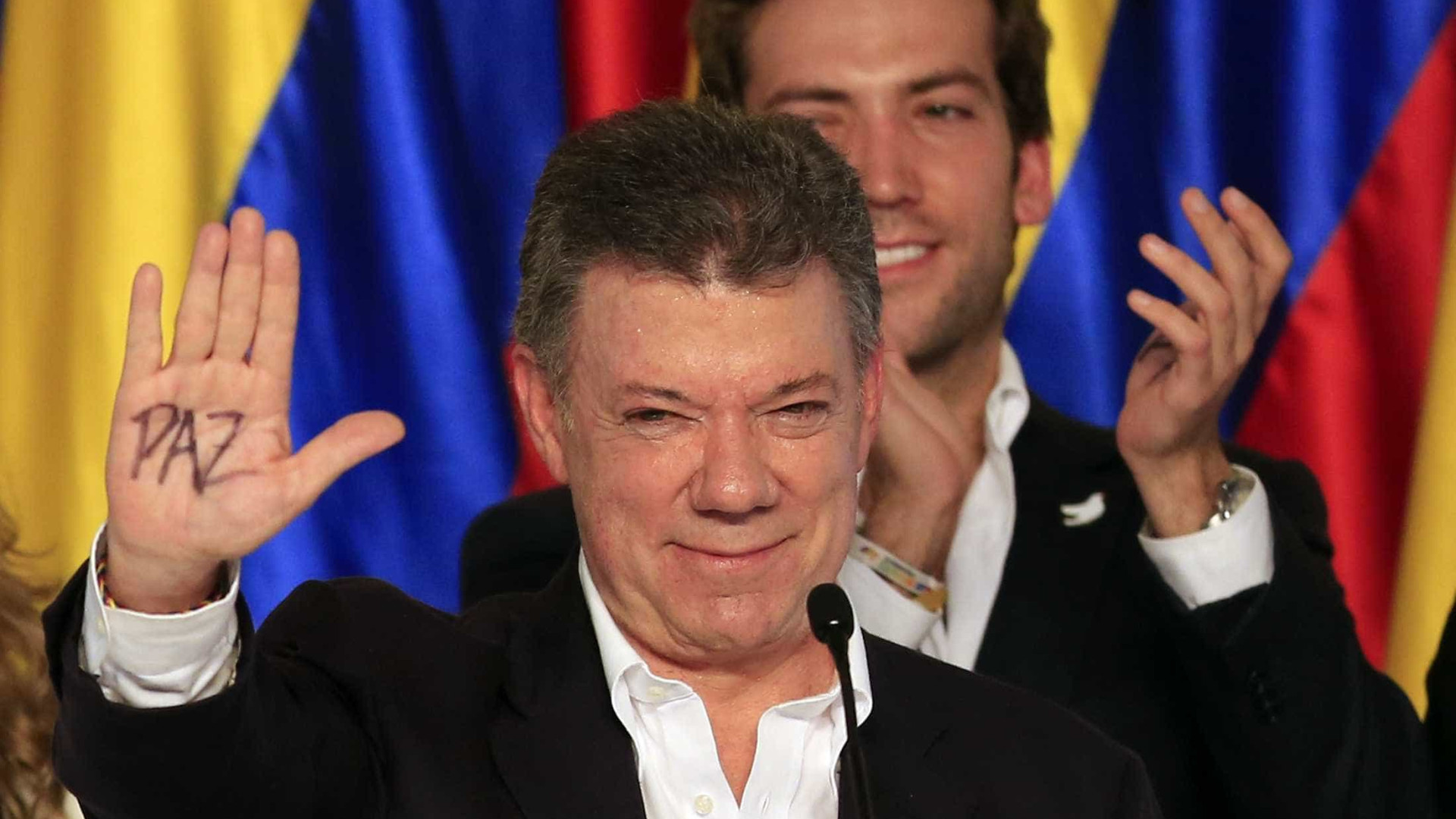 Referendo mudará destino da Colômbia, 
diz presidente