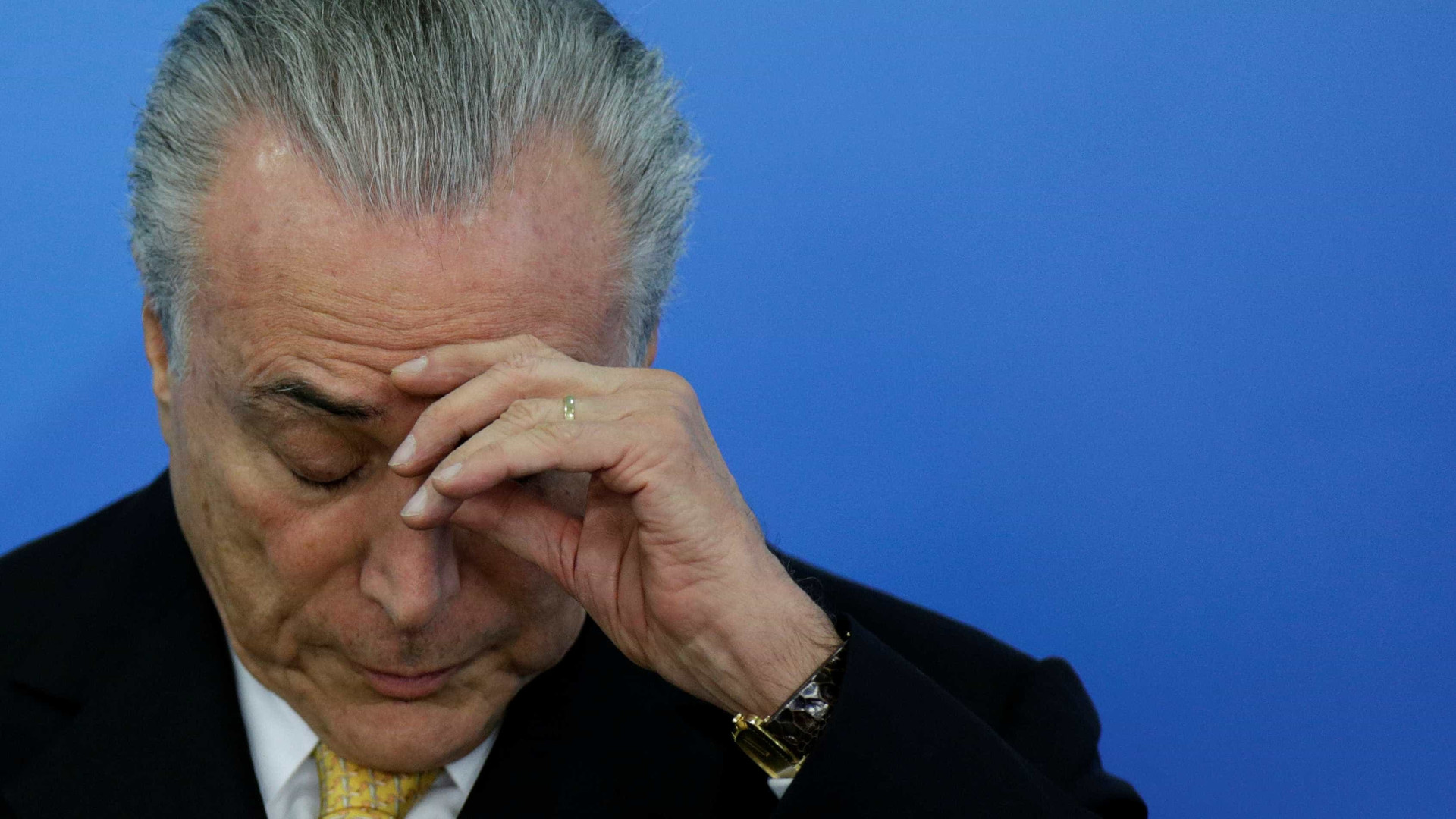 Reprovação do governo Temer em São Paulo
é de 42%, diz Ibope