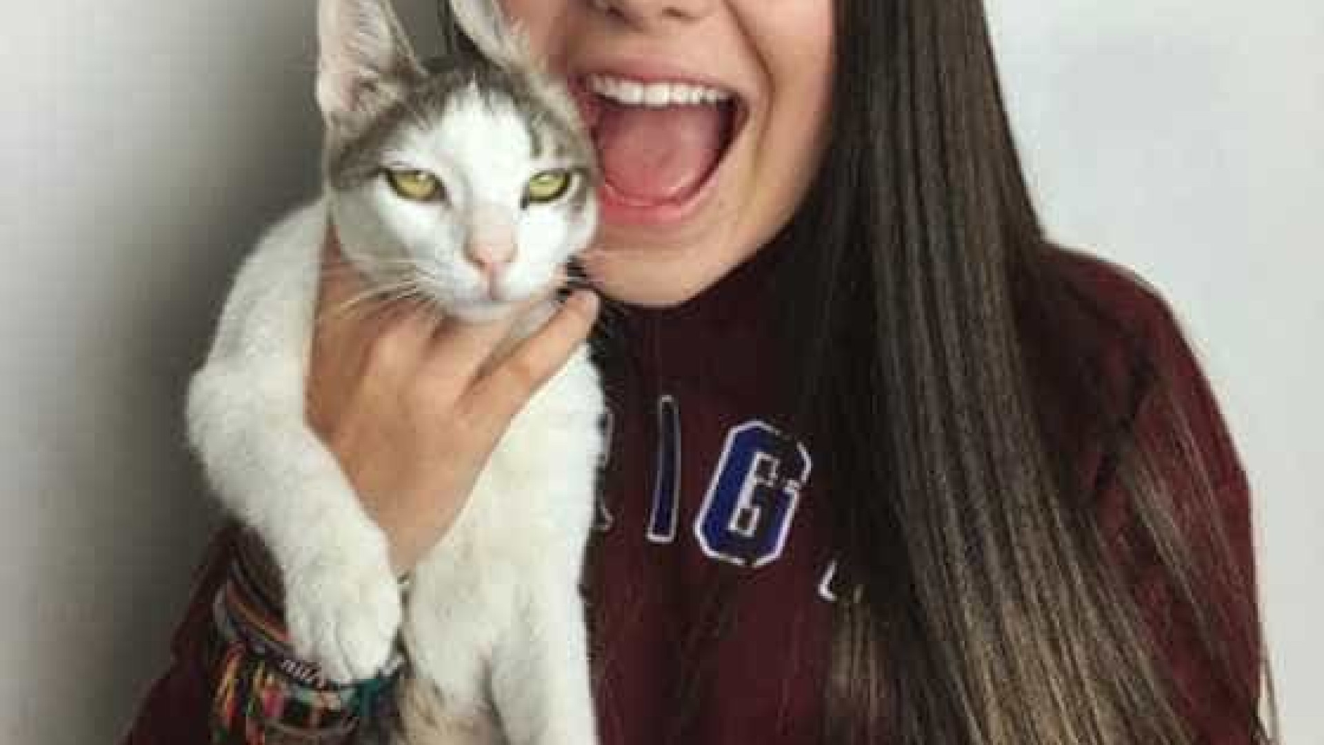 Blogueira gera polêmica com vídeo em que cospe na boca de gato