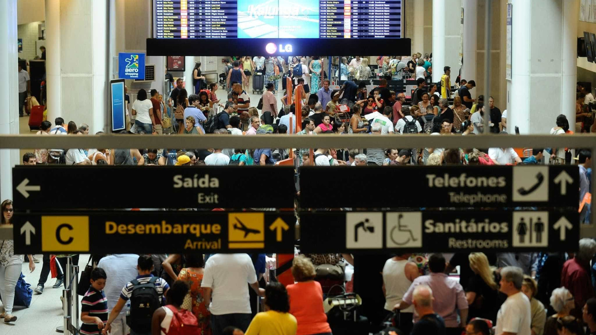 Aeroportos concedidos perdem milhões de passageiros