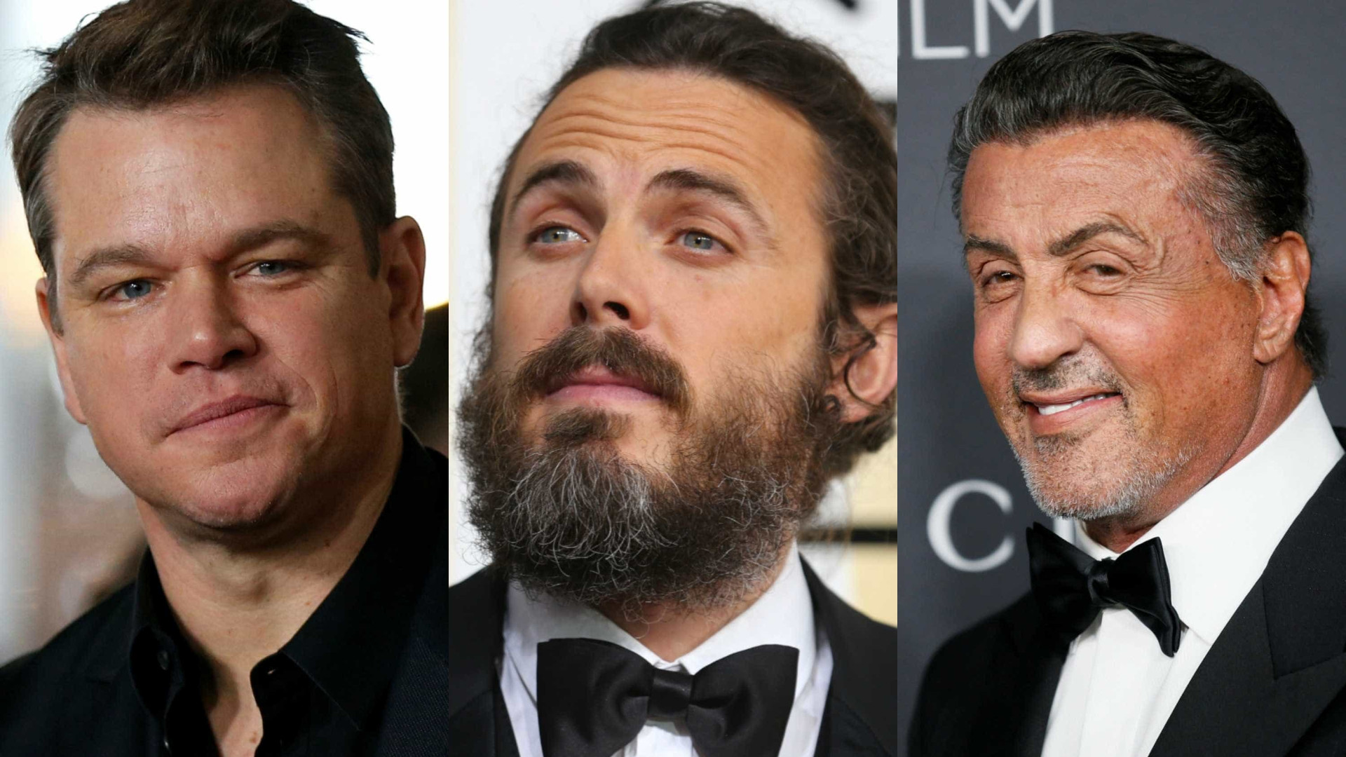 Matt Damon, Affleck e Stallone brigaram por mesa  no Globo de Ouro