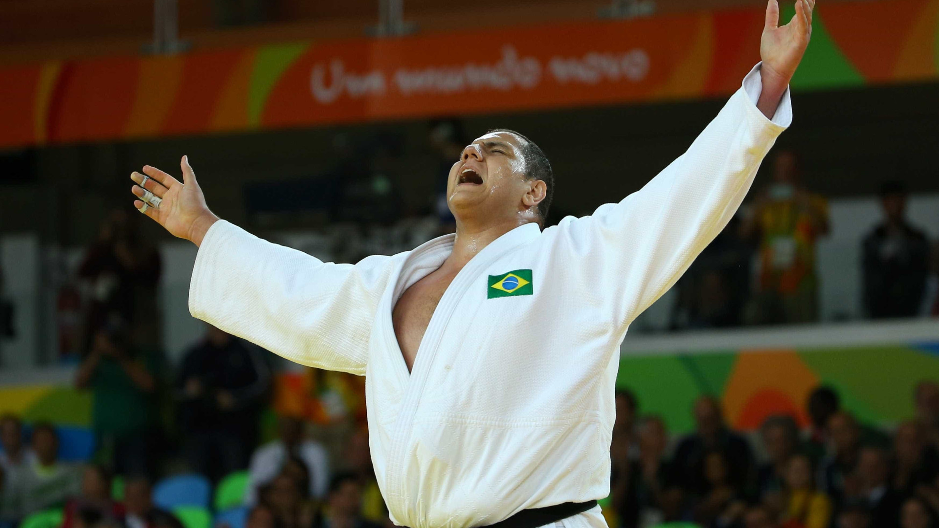 Bronze no Rio, Rafael Silva fica em terceiro no Grand Slam de Paris