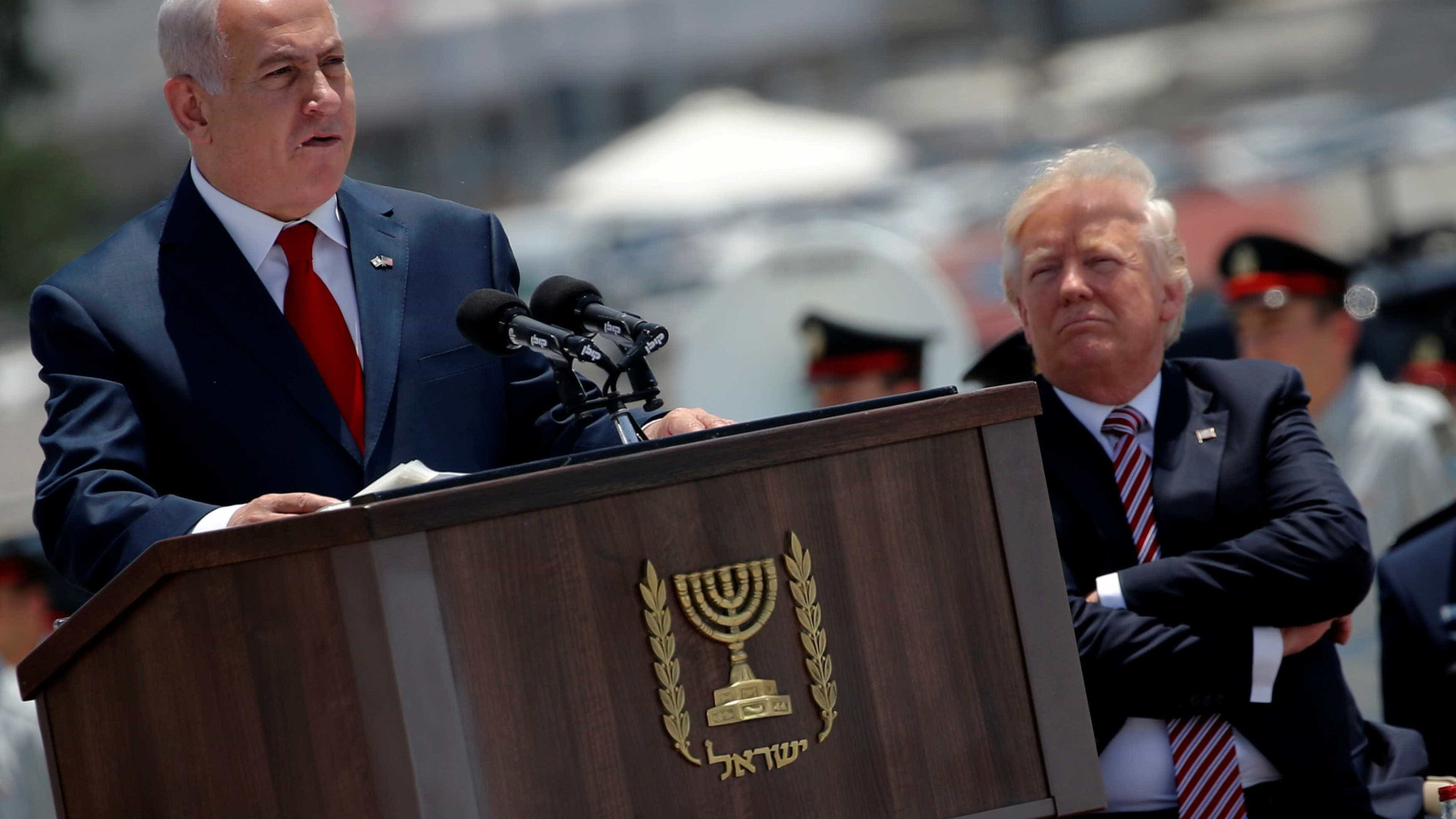 Paz com palestinos é a "mais difícil",
 mas vamos alcançá-la, diz Trump