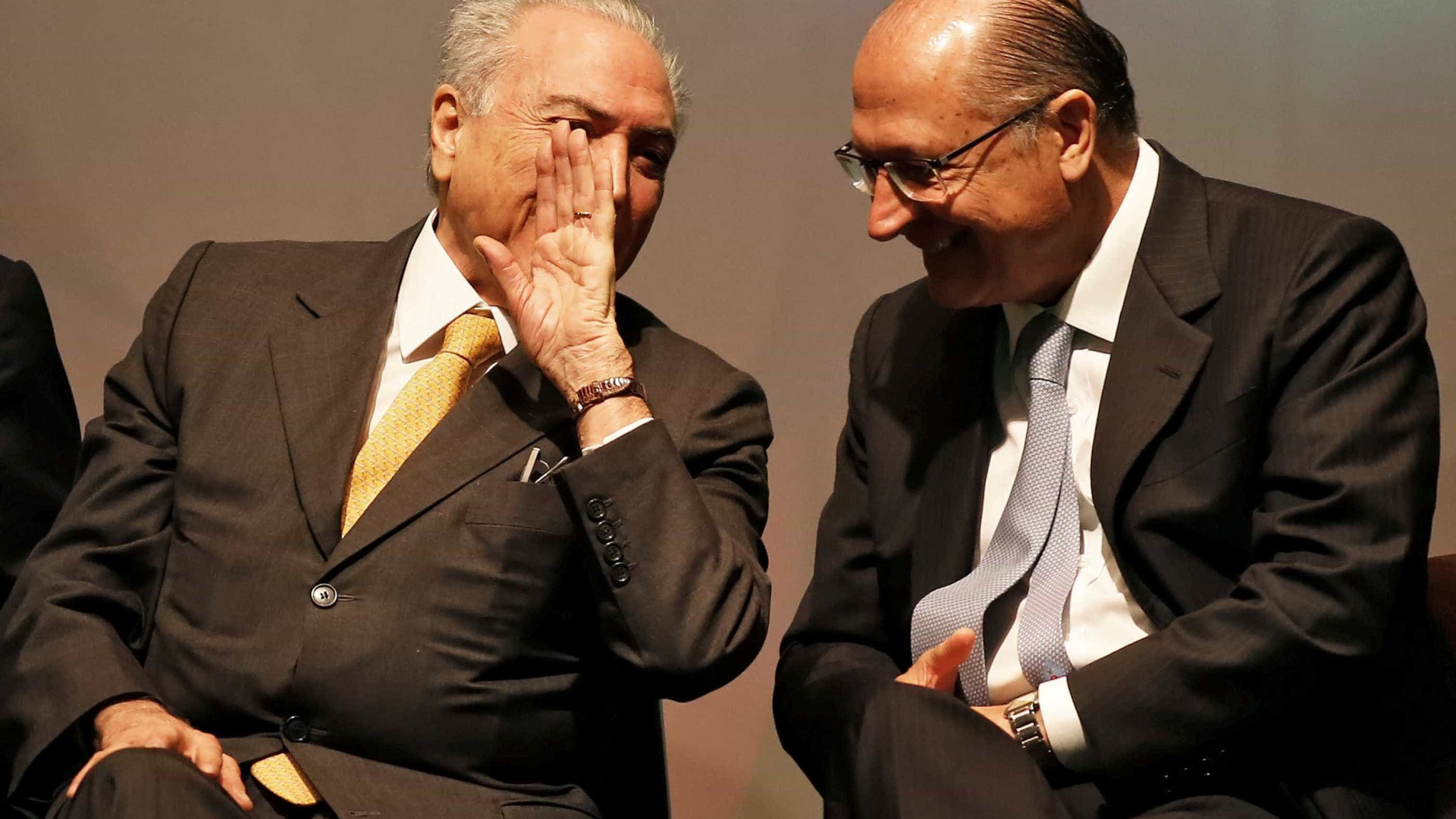 Temer diz que Alckmin tem sido
'extraordinário colaborador'
