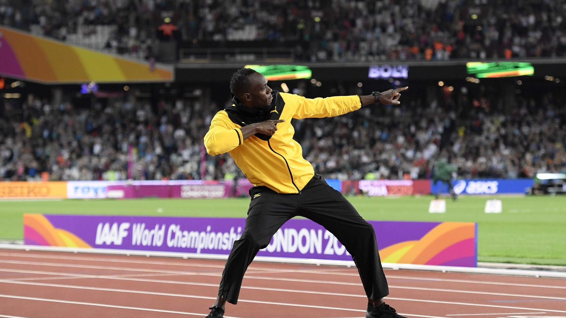 Bolt garante que não vai voltar a correr e se compara a Muhammad Ali