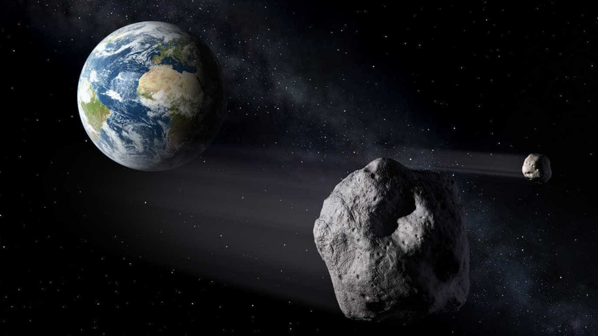 Novo asteróide passará 'raspando' na terra em outubro