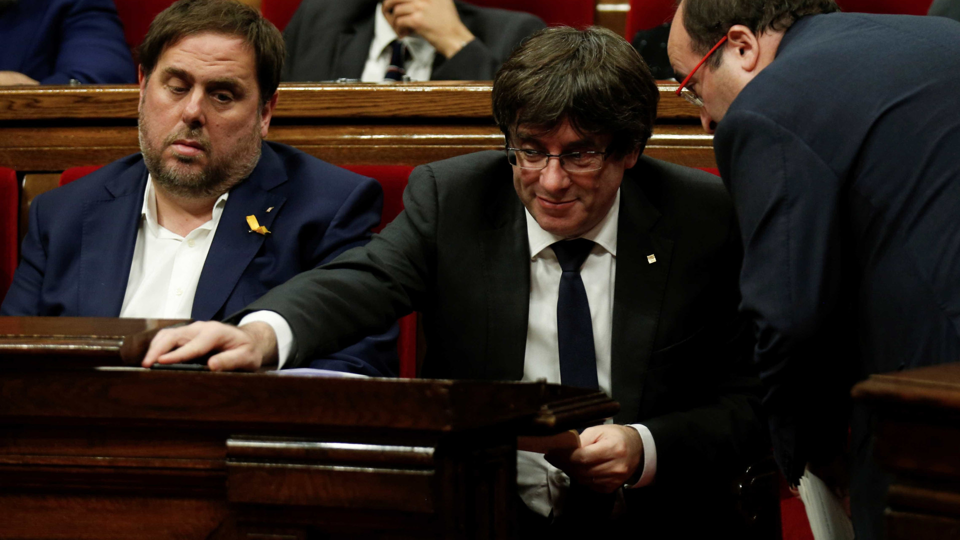 Vice-presidente regional diz que Catalunha 'está livre'