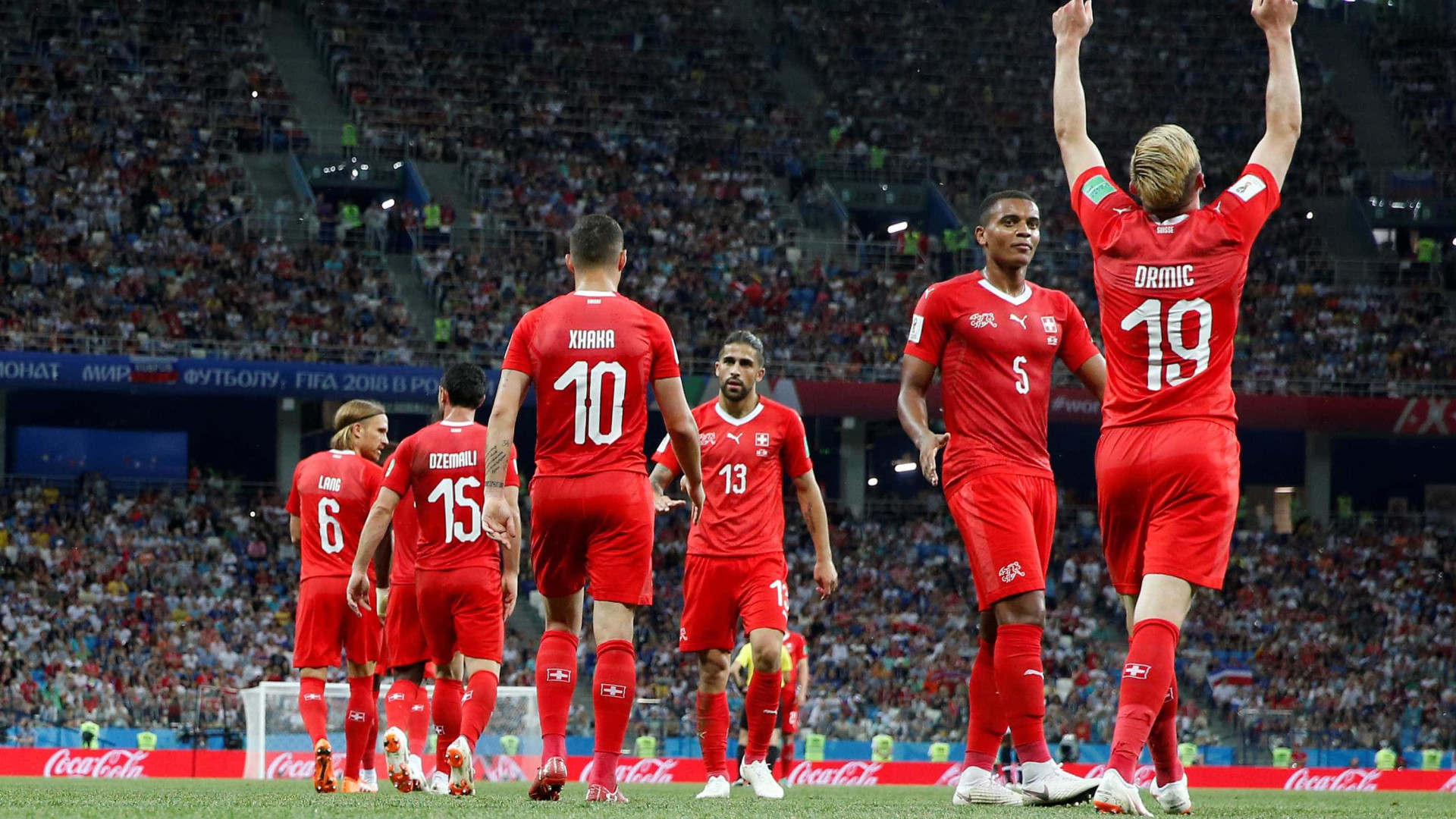 Suíça vence Costa Rica e fica em segundo no Grupo do Brasil