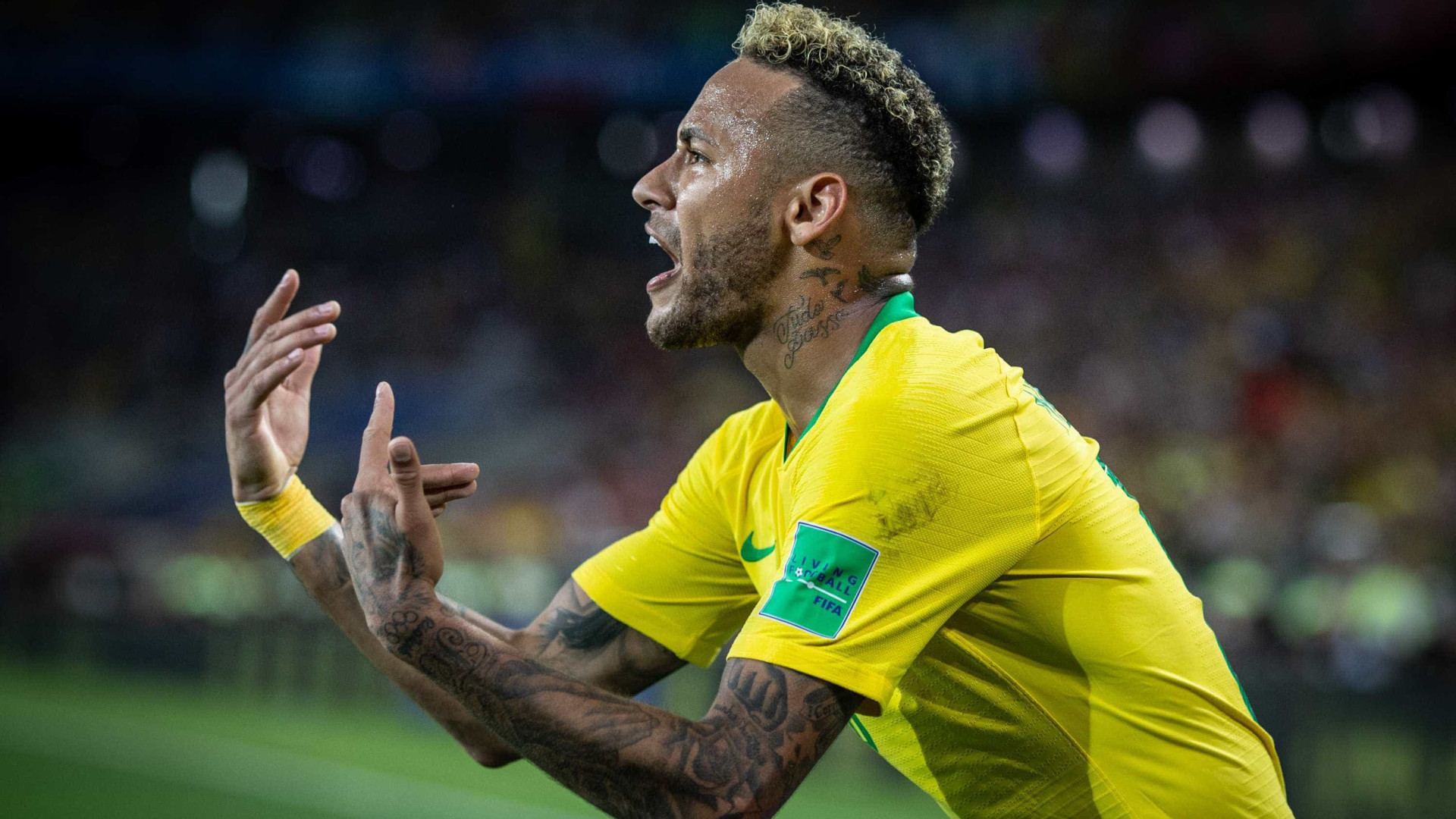 Neymar foi o jogador que mais finalizou na fase de grupos da Copa