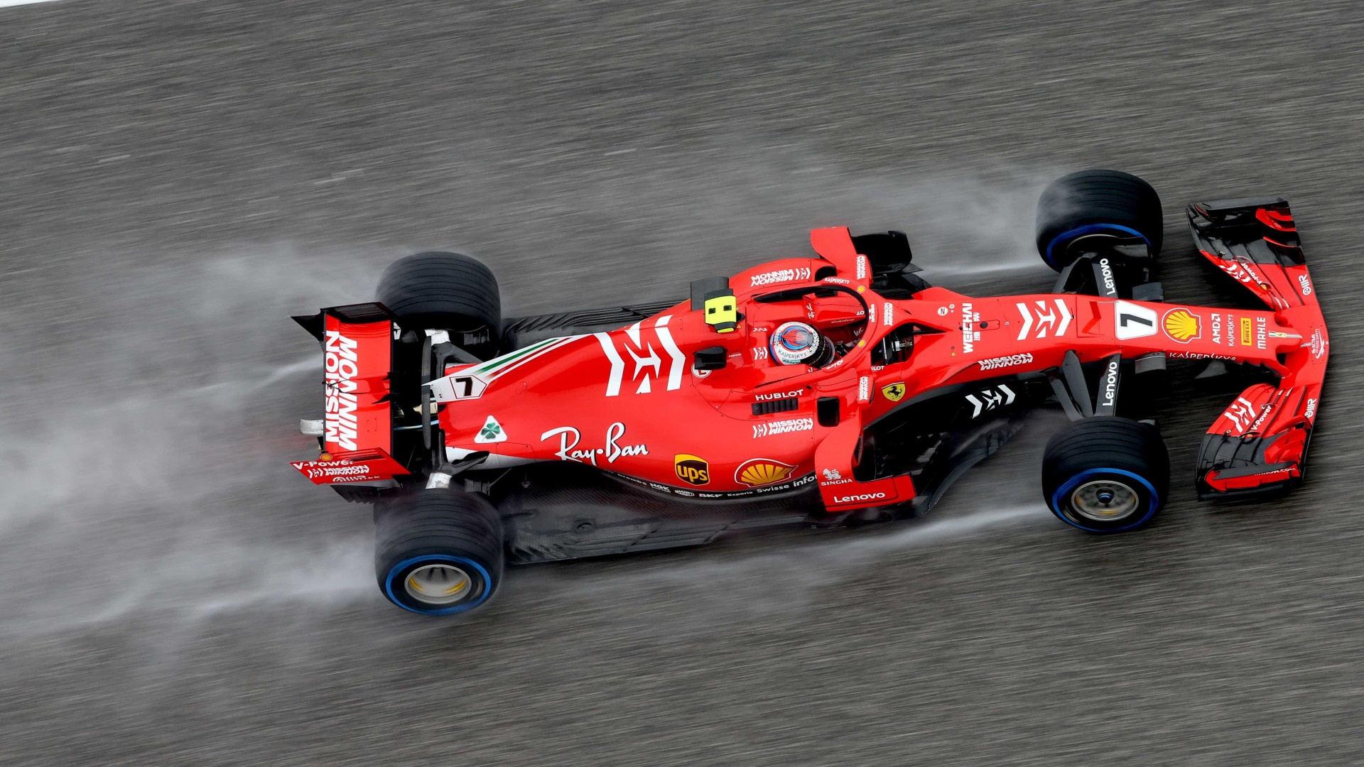 Raikkonen vence GP nos EUA e adia a decisão do título da Fórmula 1