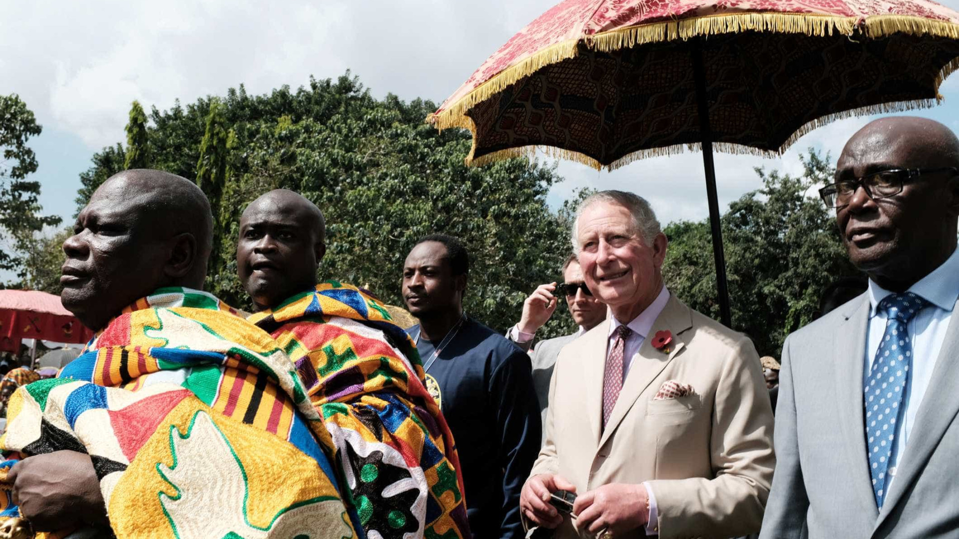 Em Gana, Charles reconhece papel do Reino Unido no tráfico de escravos