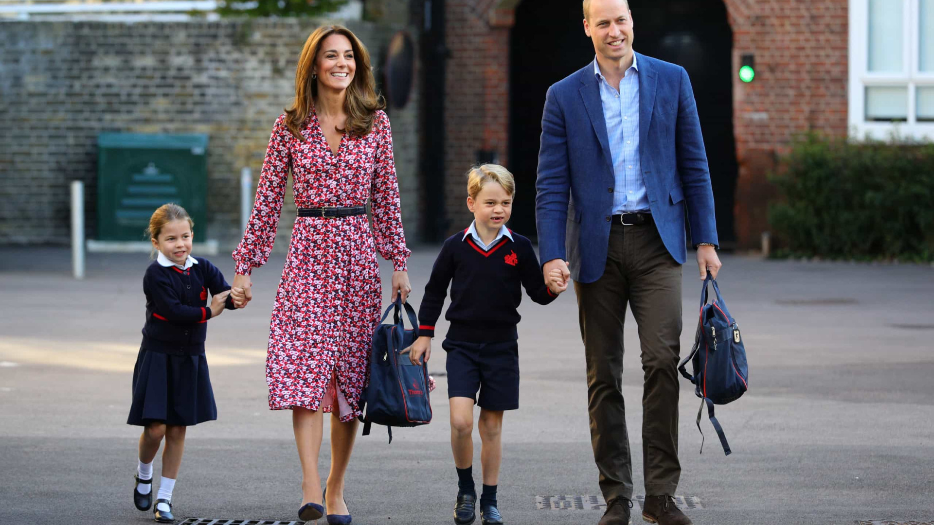 Príncipe William confessa alívio por filhos regressarem à escola