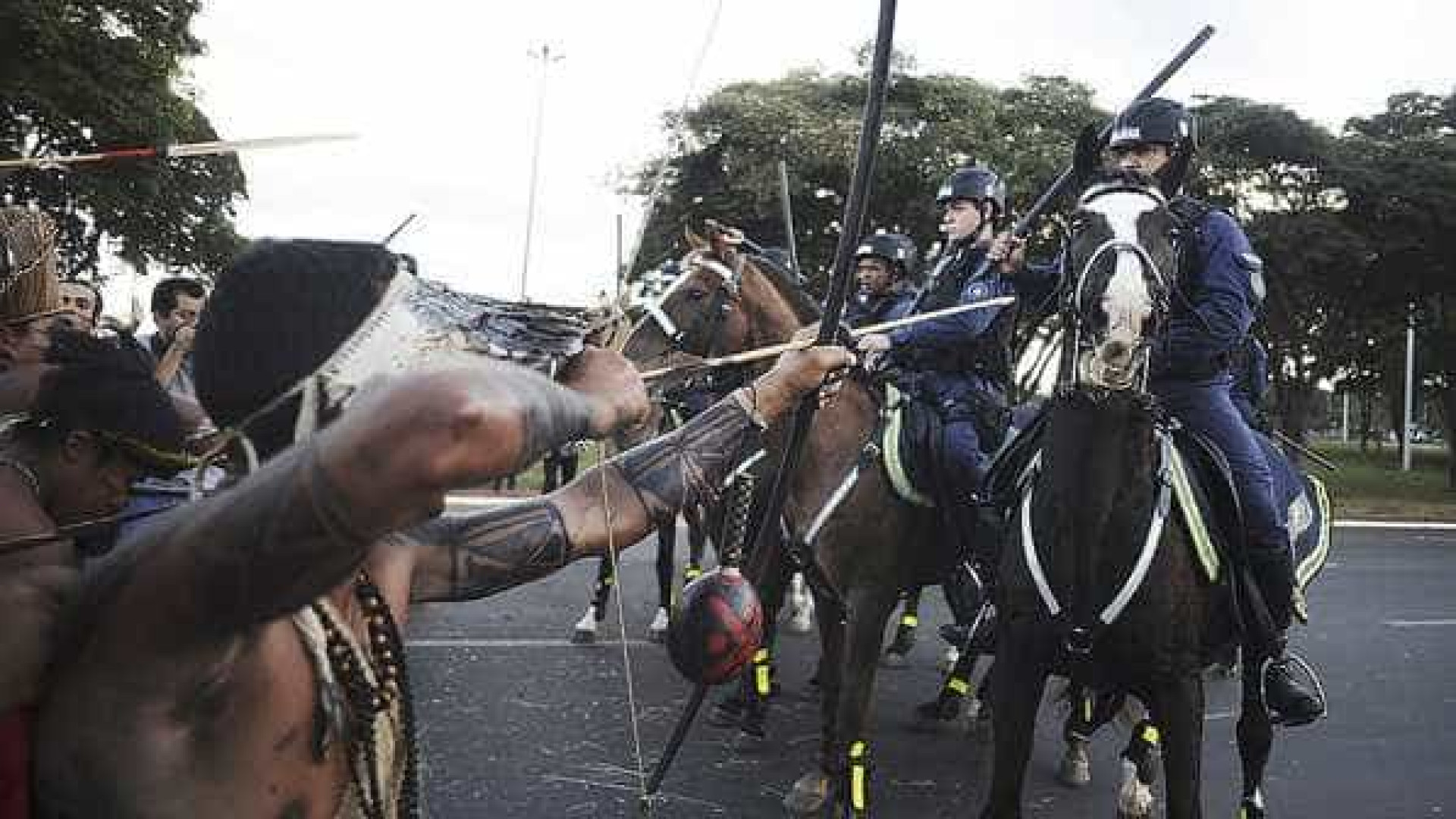 Índios voltam a protestar em empreendimento da Vale, no Pará