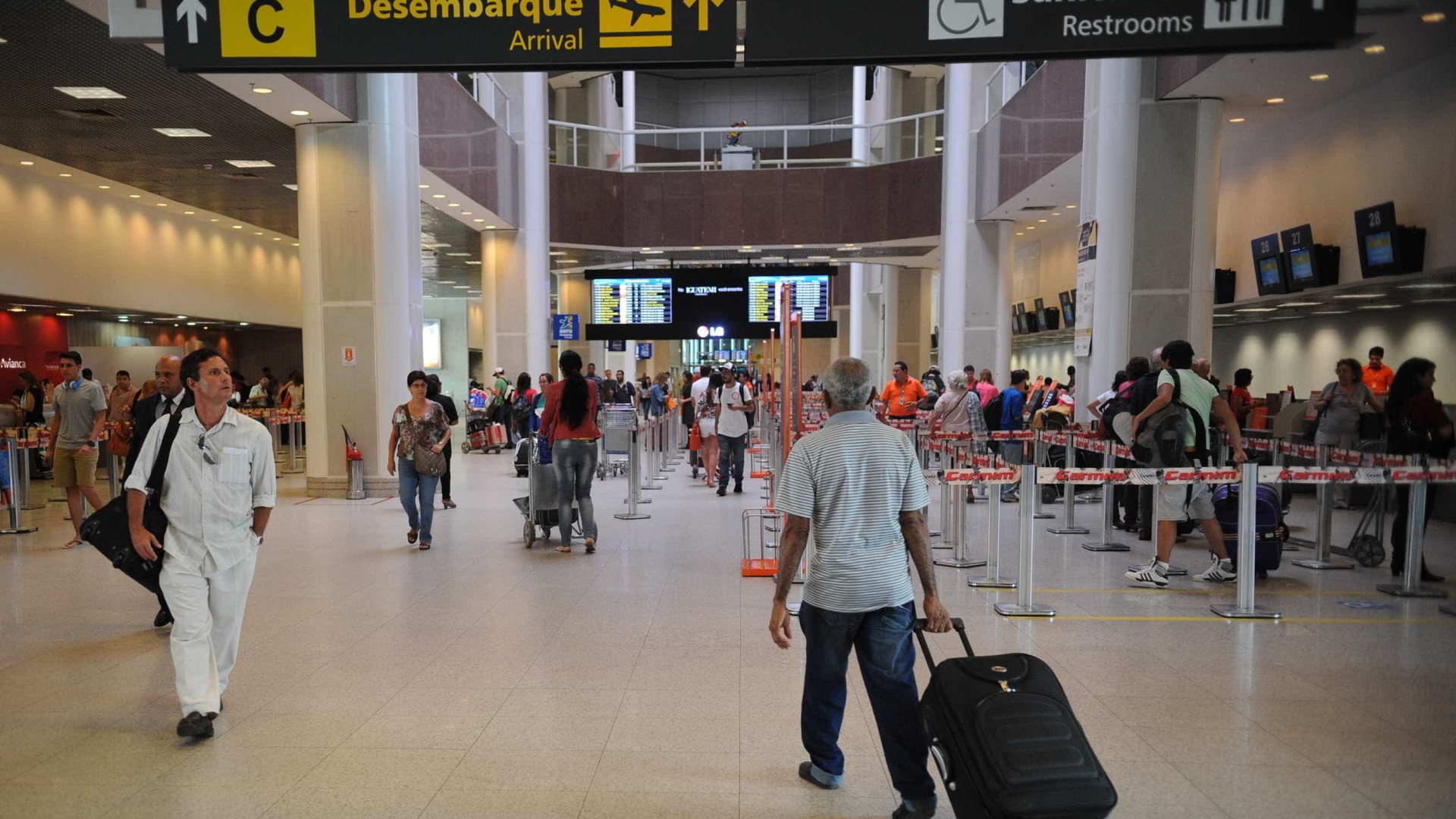 Infraero estima 1,05 milhão de passageiros nos aeroportos no feriado