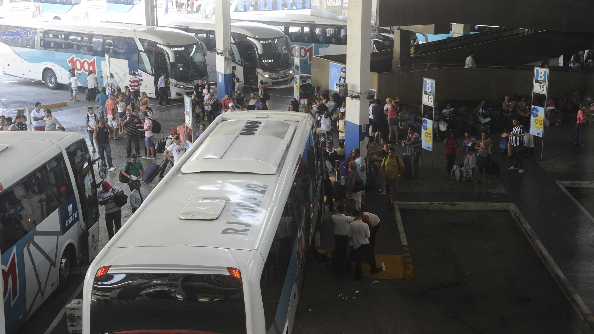 Rodoviária do Rio receberá mais de 21 mil ônibus neste fim de ano