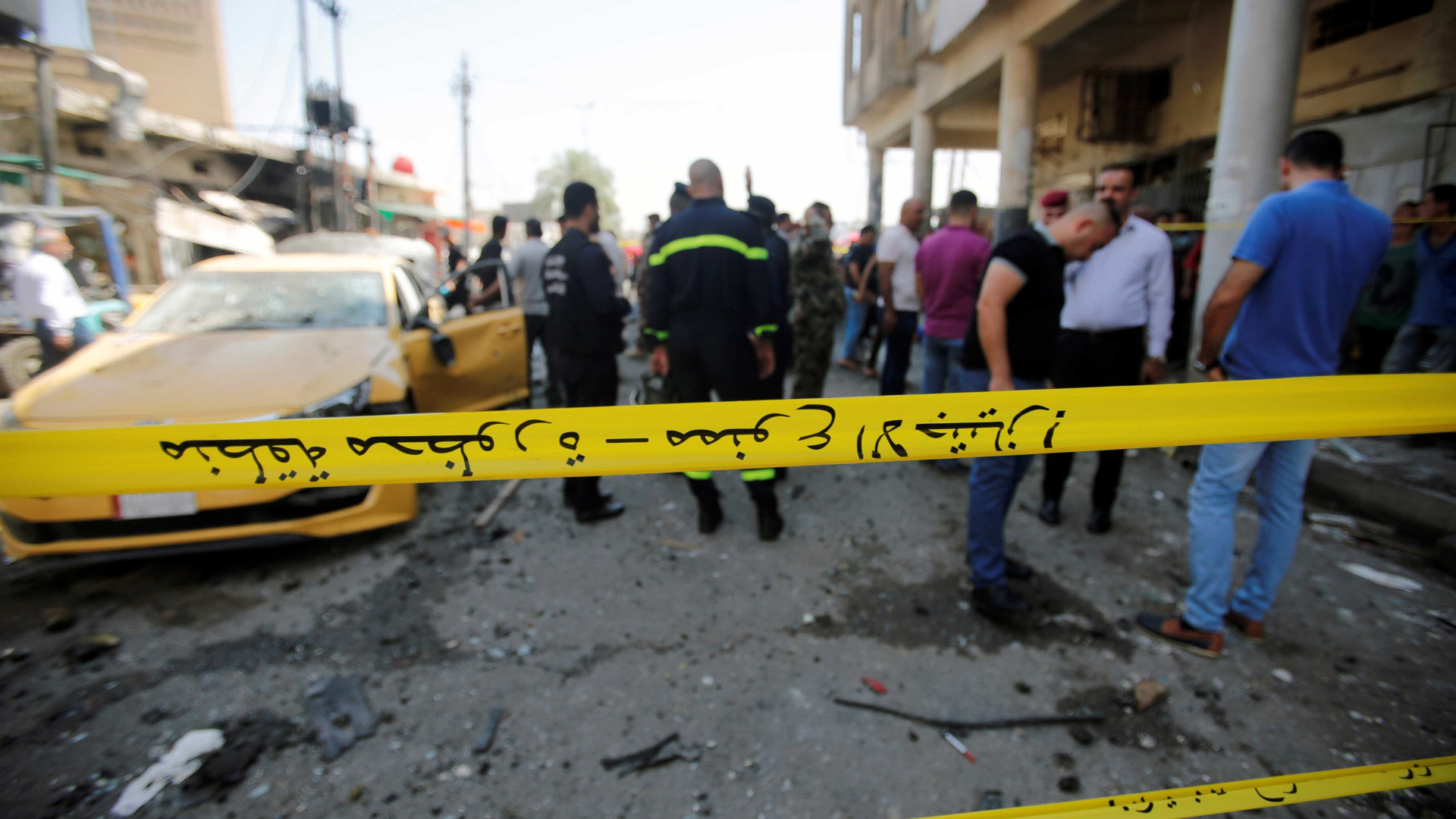 Novo atentado com carro-bomba
 mata 9 pessoas em Bagdá
