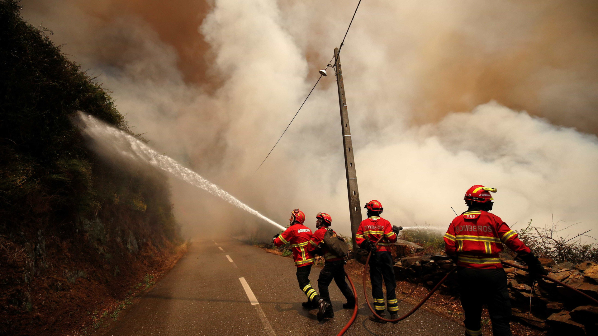 Portugal ordena investigação sobre incêndio florestal