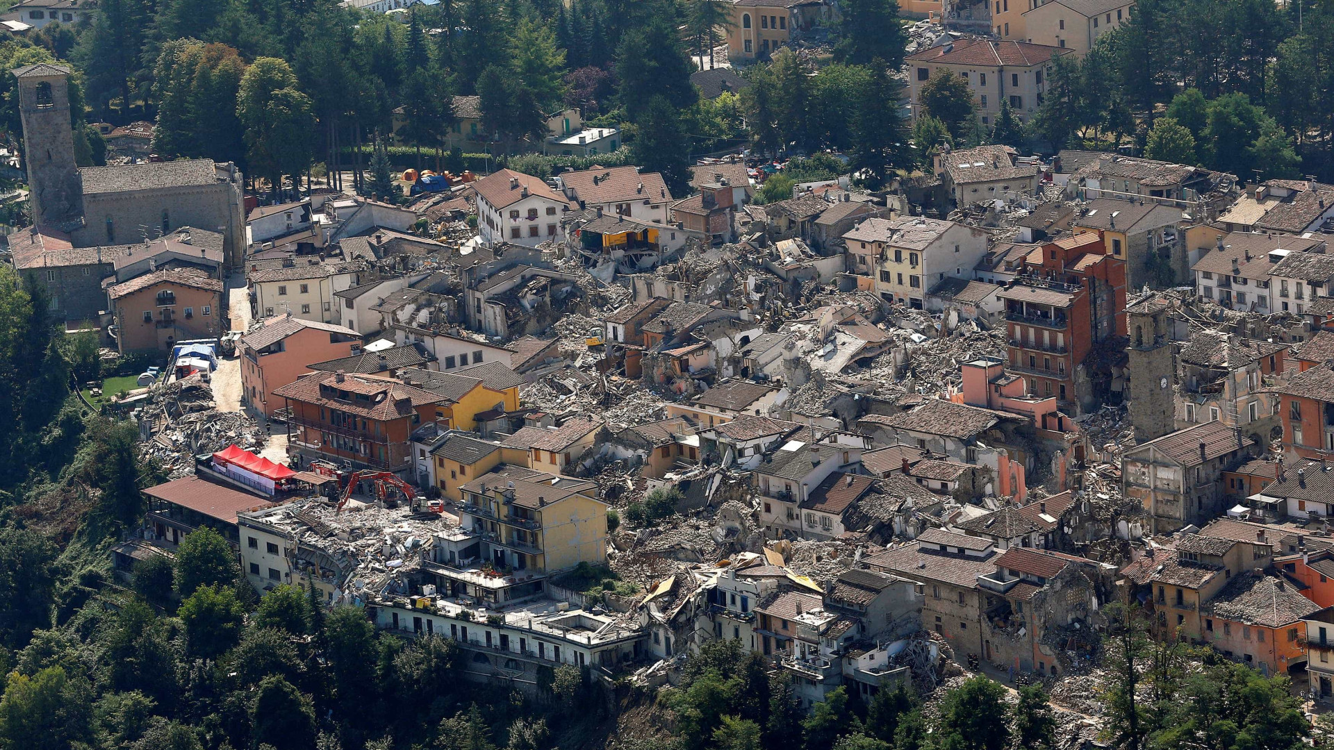 Novo terremoto assusta moradores de Amatrice, na Itália