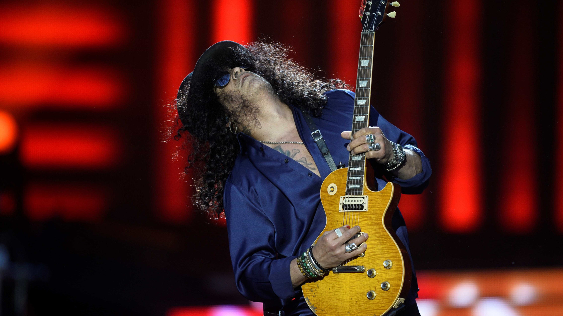 Slash, do Guns N' Roses, é eleito 1º 
embaixador das guitarras Gibson