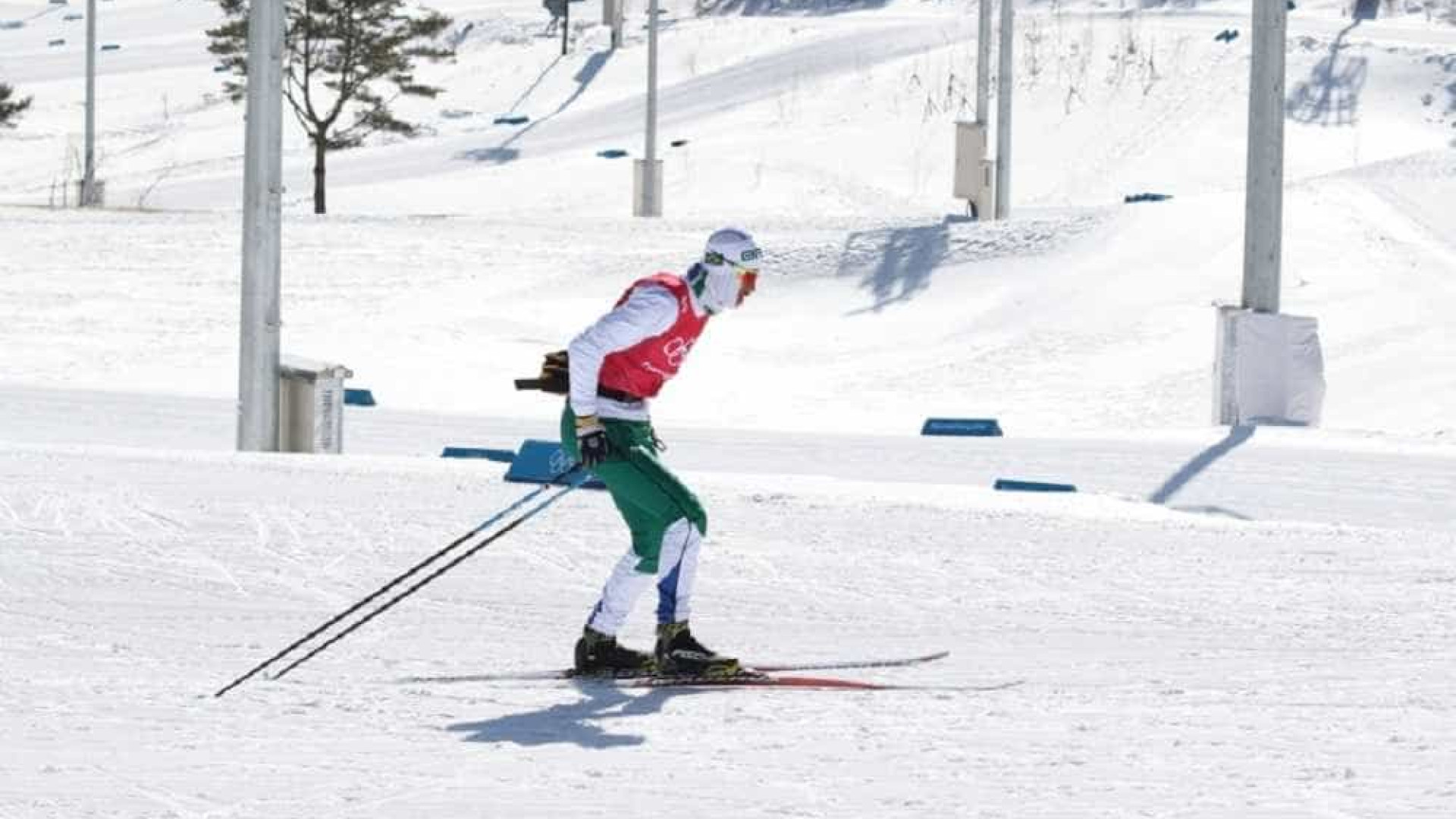 Esquiador brasileiro saiu da favela para competir na Olimpíada