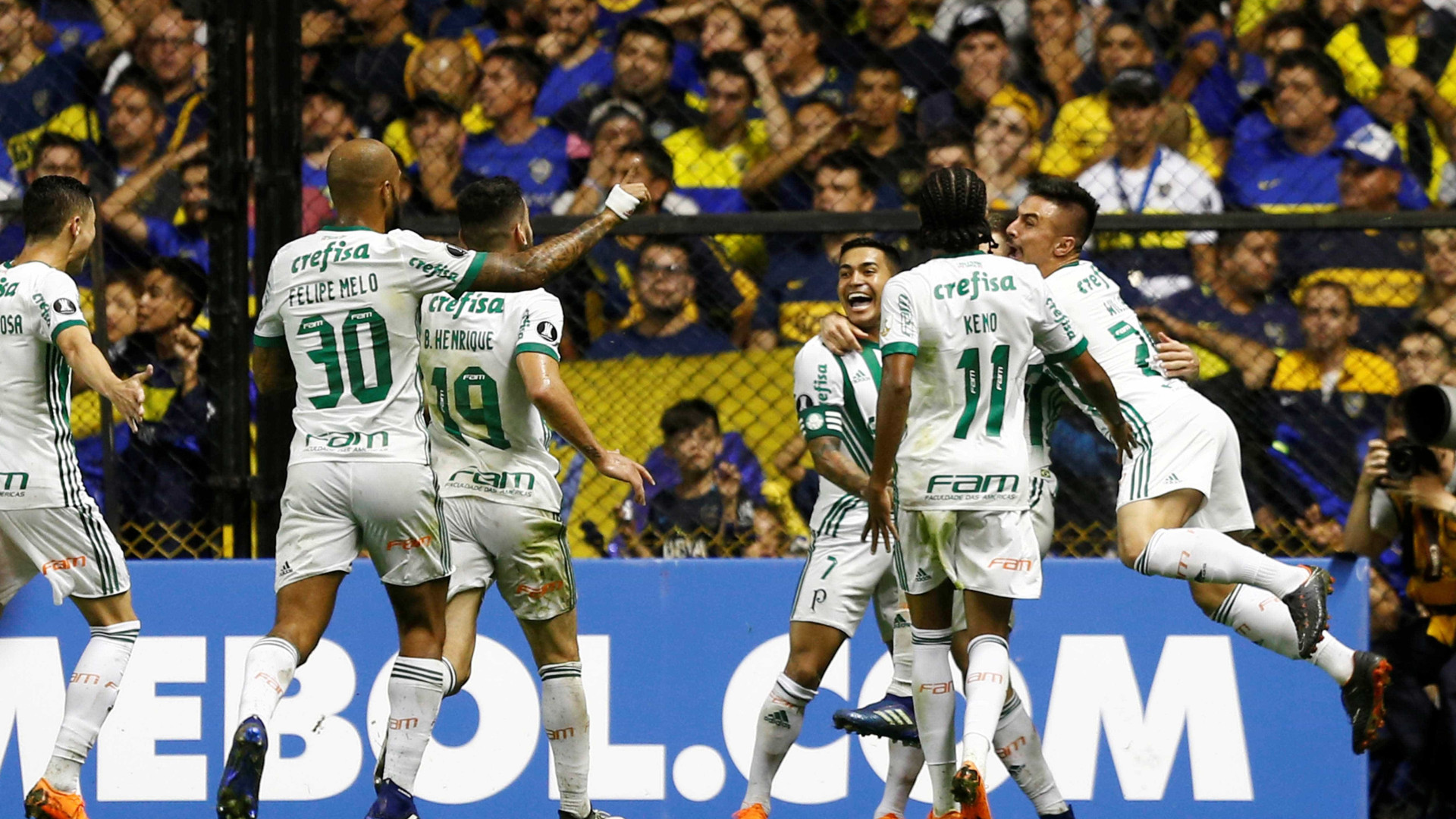 Palmeiras é o 3º melhor visitante do mundo em 2018; confira a lista