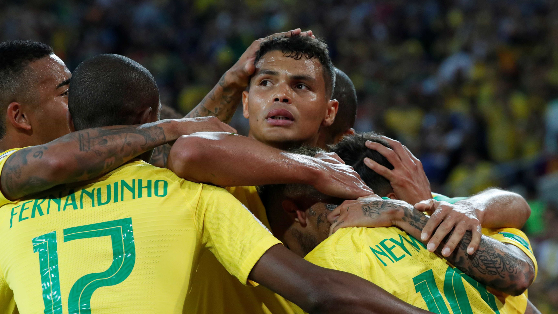 Autor do segundo gol do Brasil, Thiago Silva renasce onde quase morreu