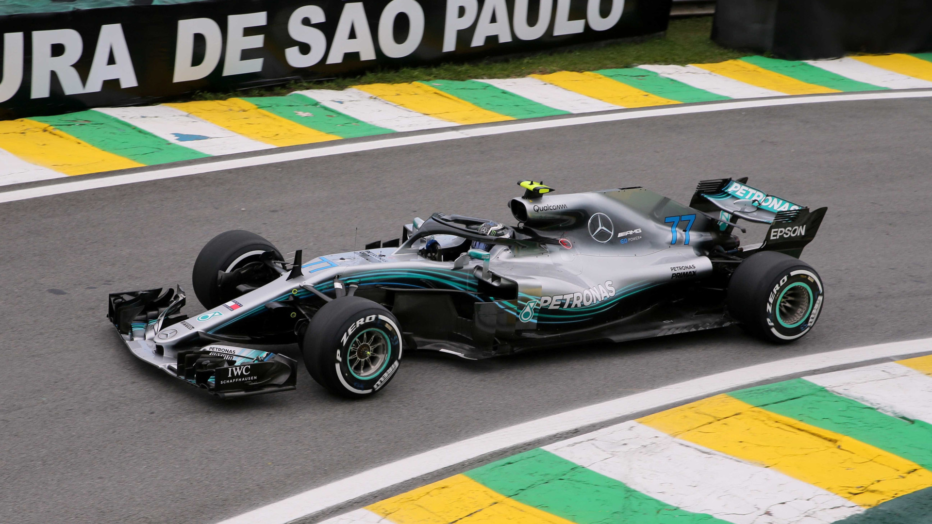 GP do Brasil: Bottas comanda dobradinha da Mercedes no 2º treino livre
