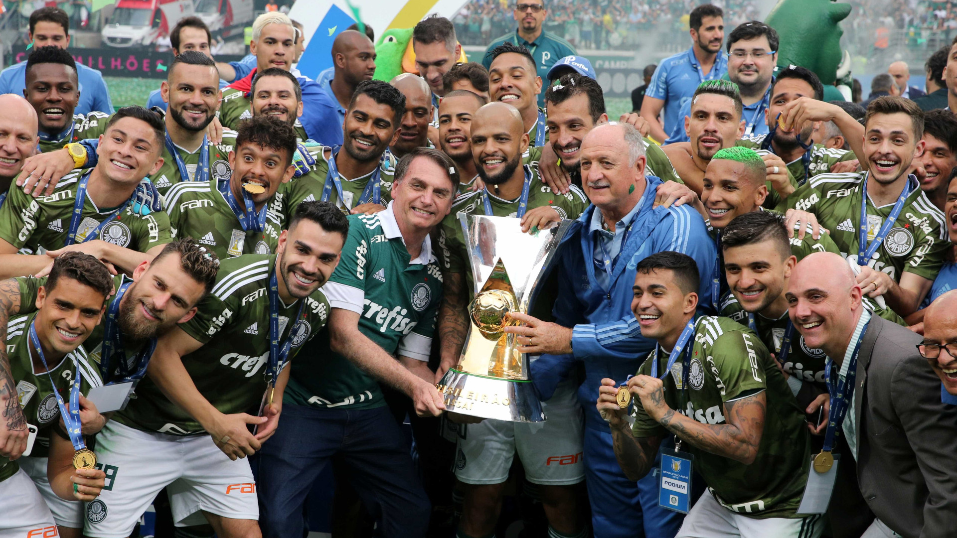 Palmeiras se isola como líder do ranking da CBF após título brasileiro