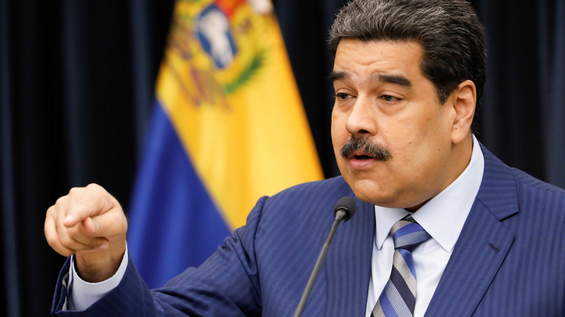 Maduro chama Mourão de 'louco da cabeça' em discurso