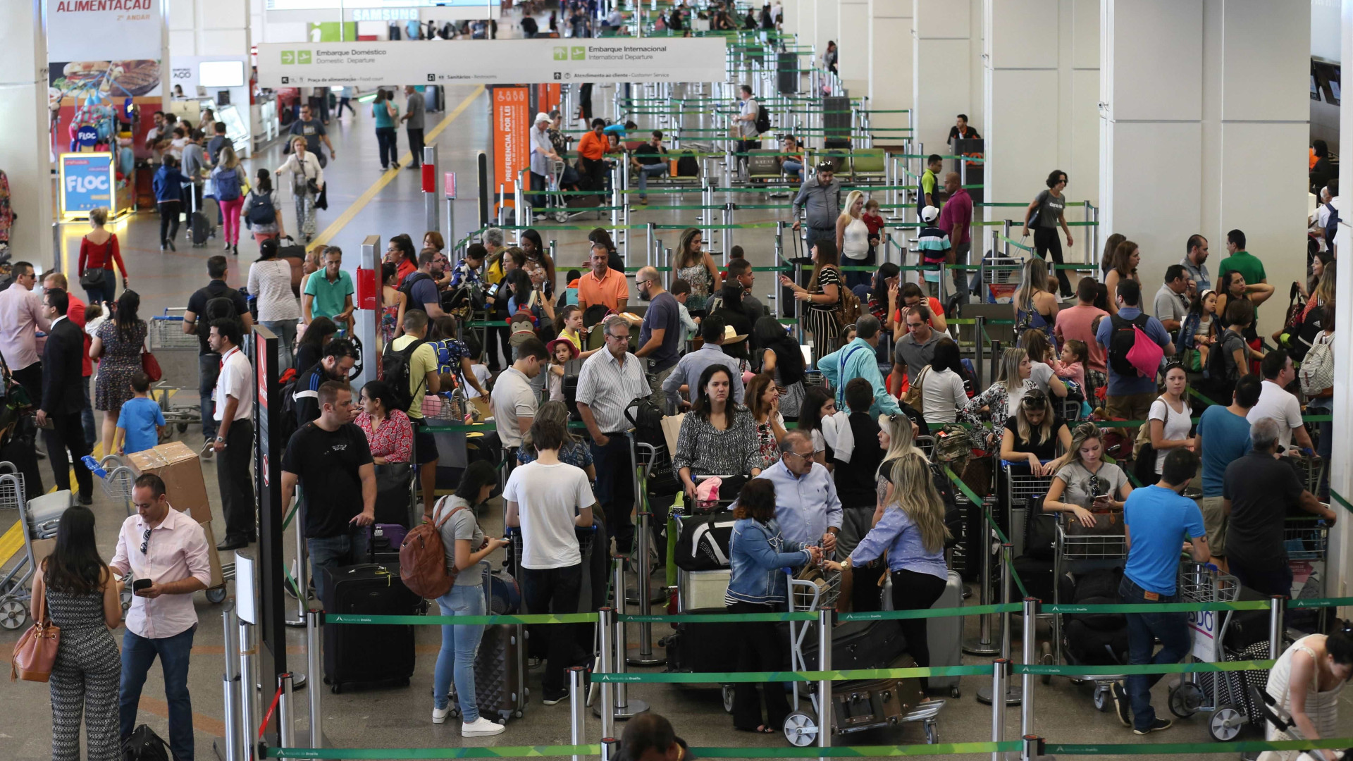 Aeroporto de Brasília reforça segurança por causa da posse de Bolsonaro