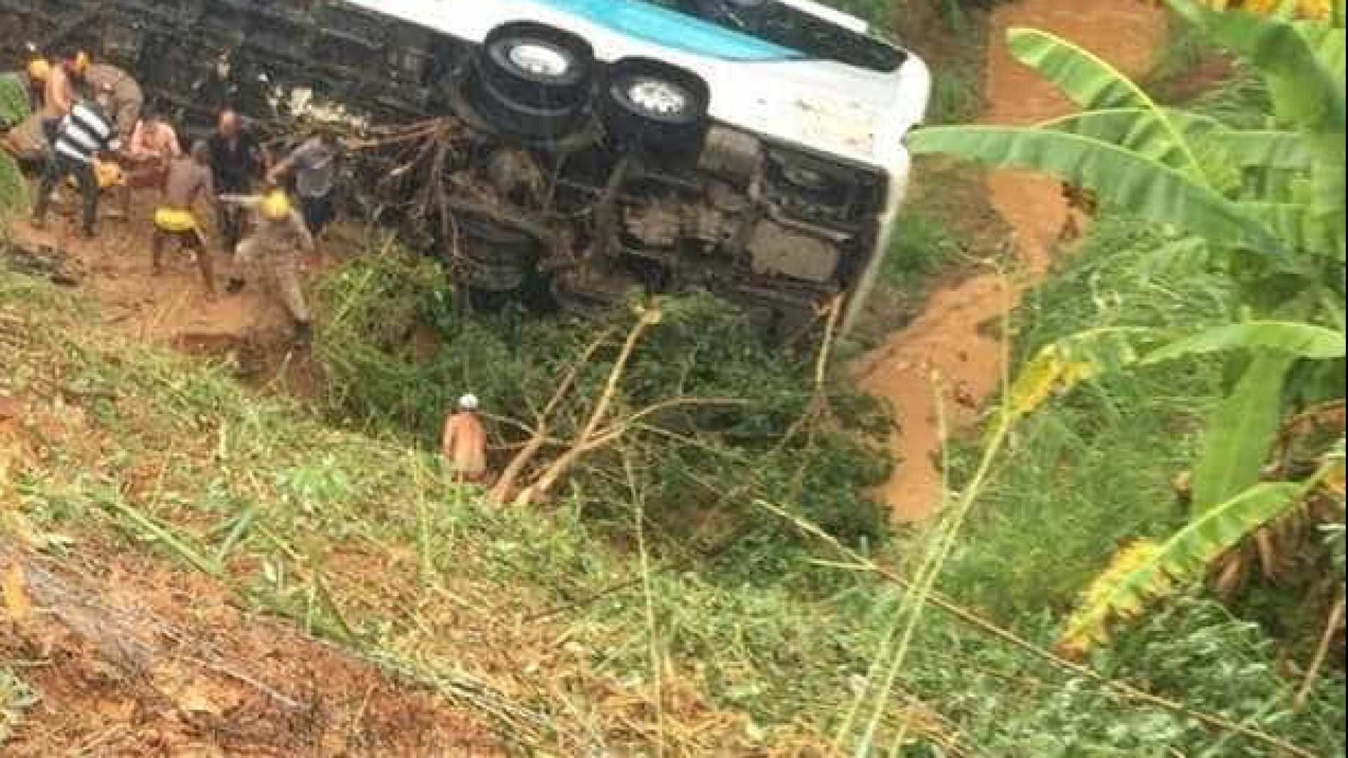 Ônibus cai em ribanceira e deixa ao menos 4 mortos em trecho da BR-222 no Maranhão
