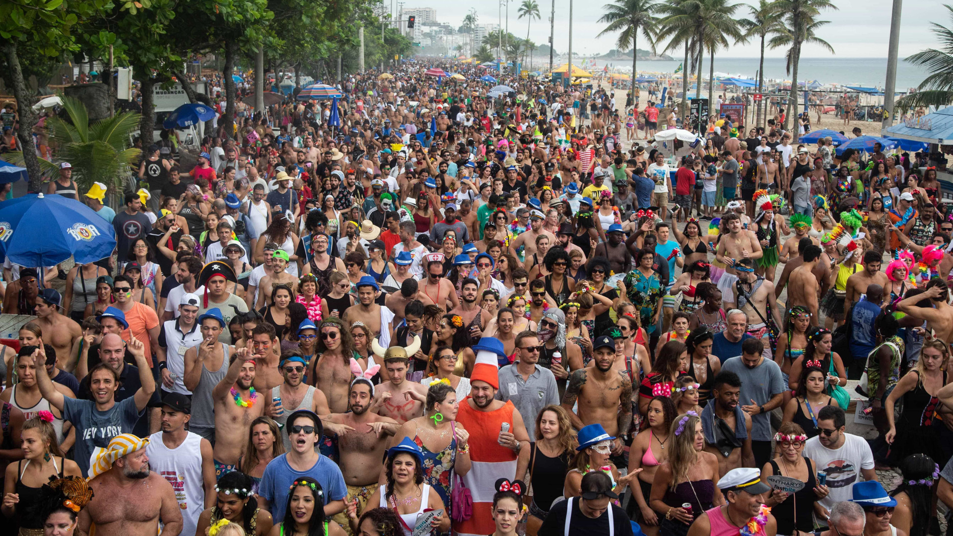 Blocos atraíram 4,5 milhões de foliões no carnaval carioca