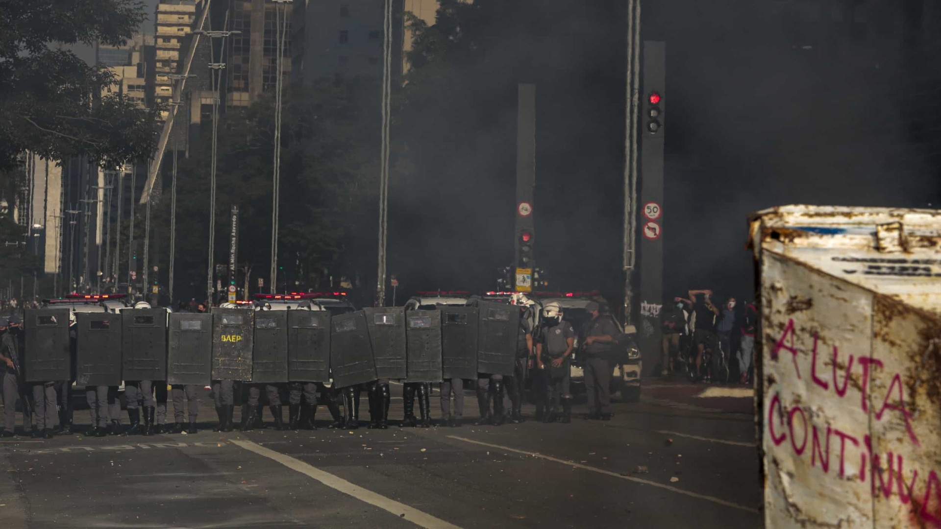 PM analisará vídeos para identificar provocadores em ato na Paulista