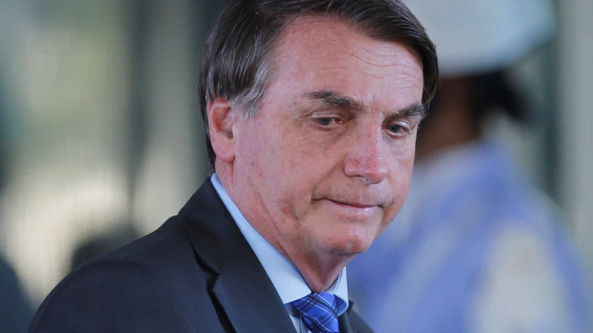 'Não vai vingar esse projeto de fake news', afirma Bolsonaro