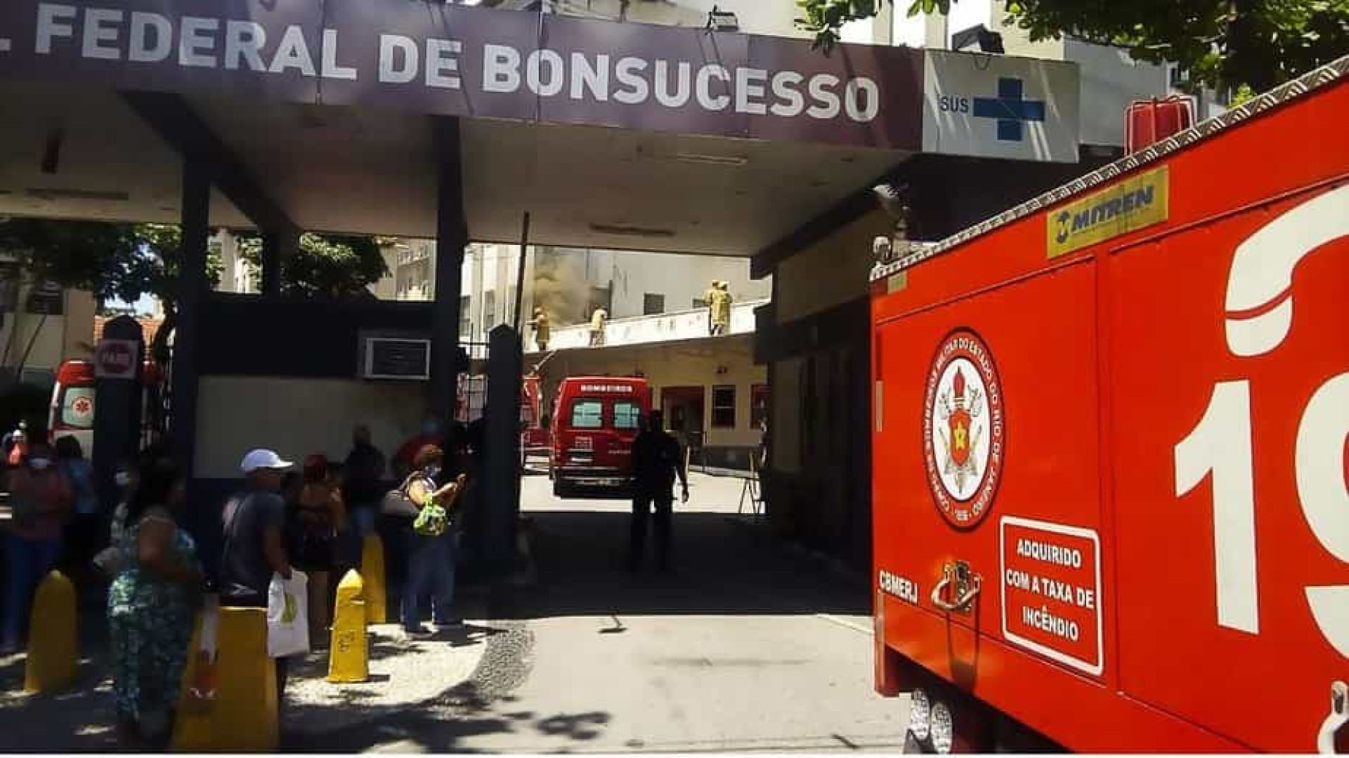 Morre terceira vítima de incêndio em Hospital no Rio de Janeiro