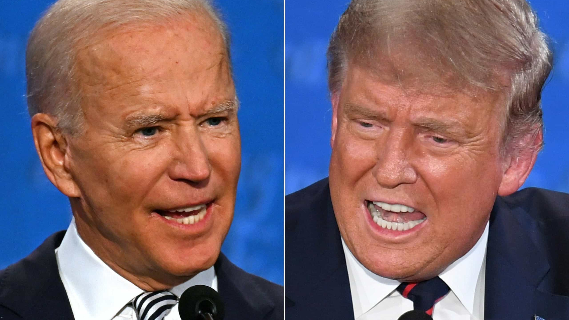 Biden e Trump trocam ofensas em eventos de campanha antecipados