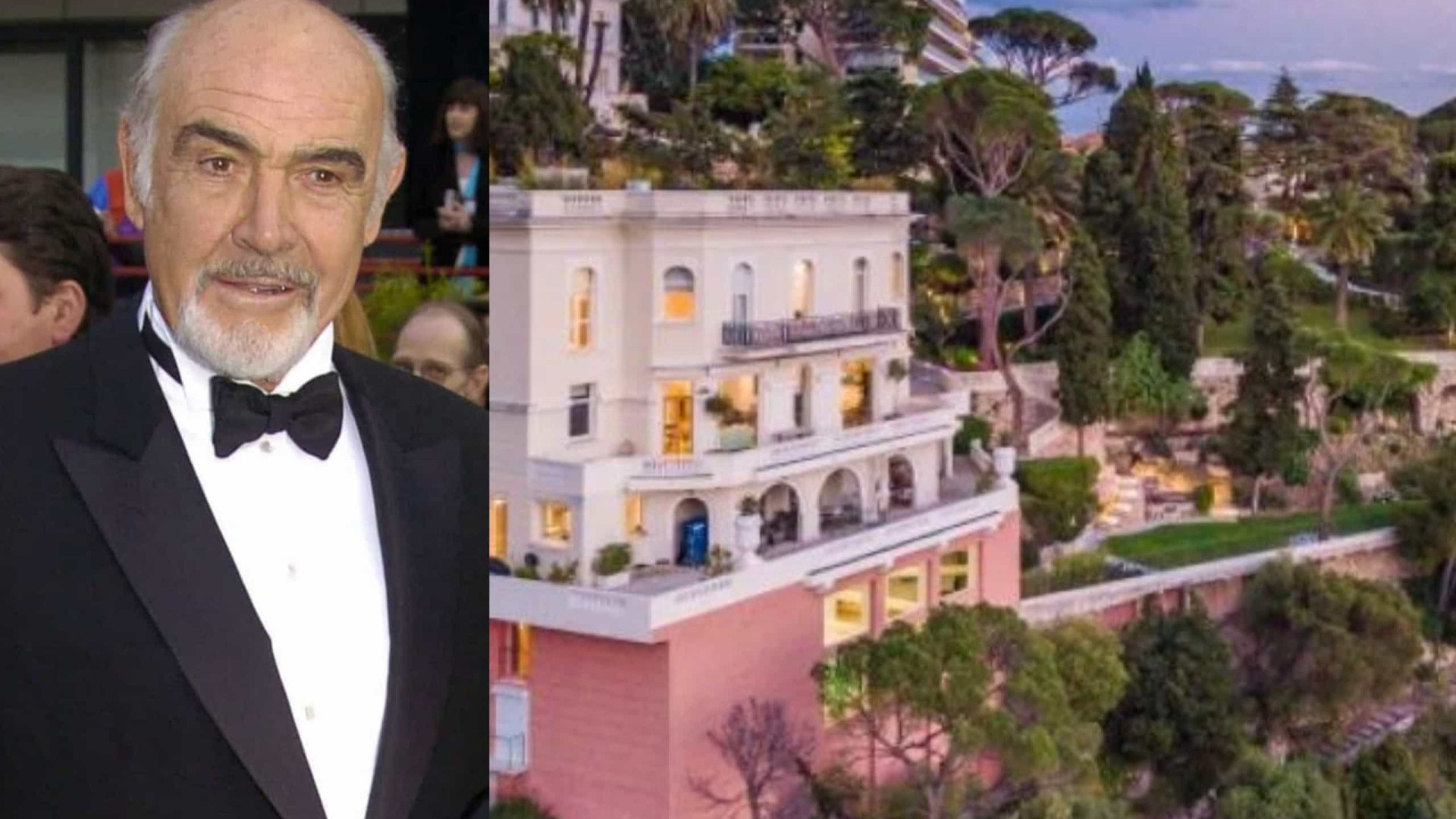 Mansão de Sean Connery na Riviera Francesa é posta à venda por R$ 180 milhões