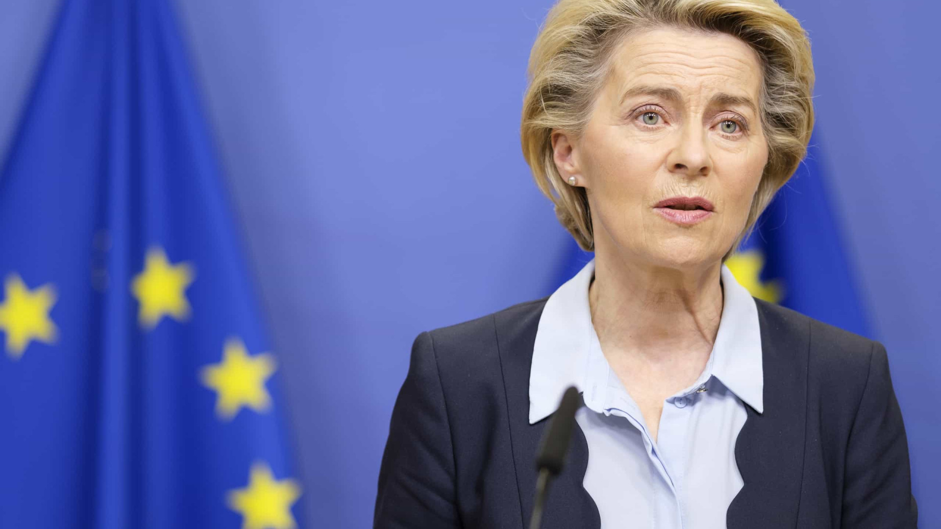 Ursula von der Leyen prega fim de dependência da UE de produtos chineses