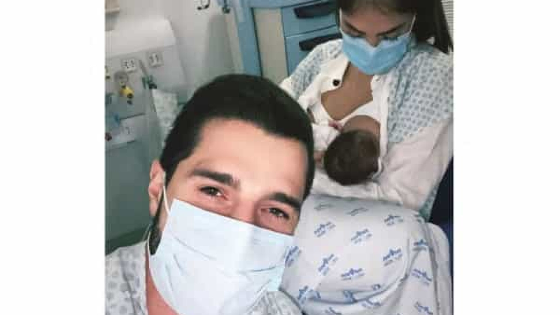 Após live, Alok posta foto em hospital ao lado da mulher e da filha