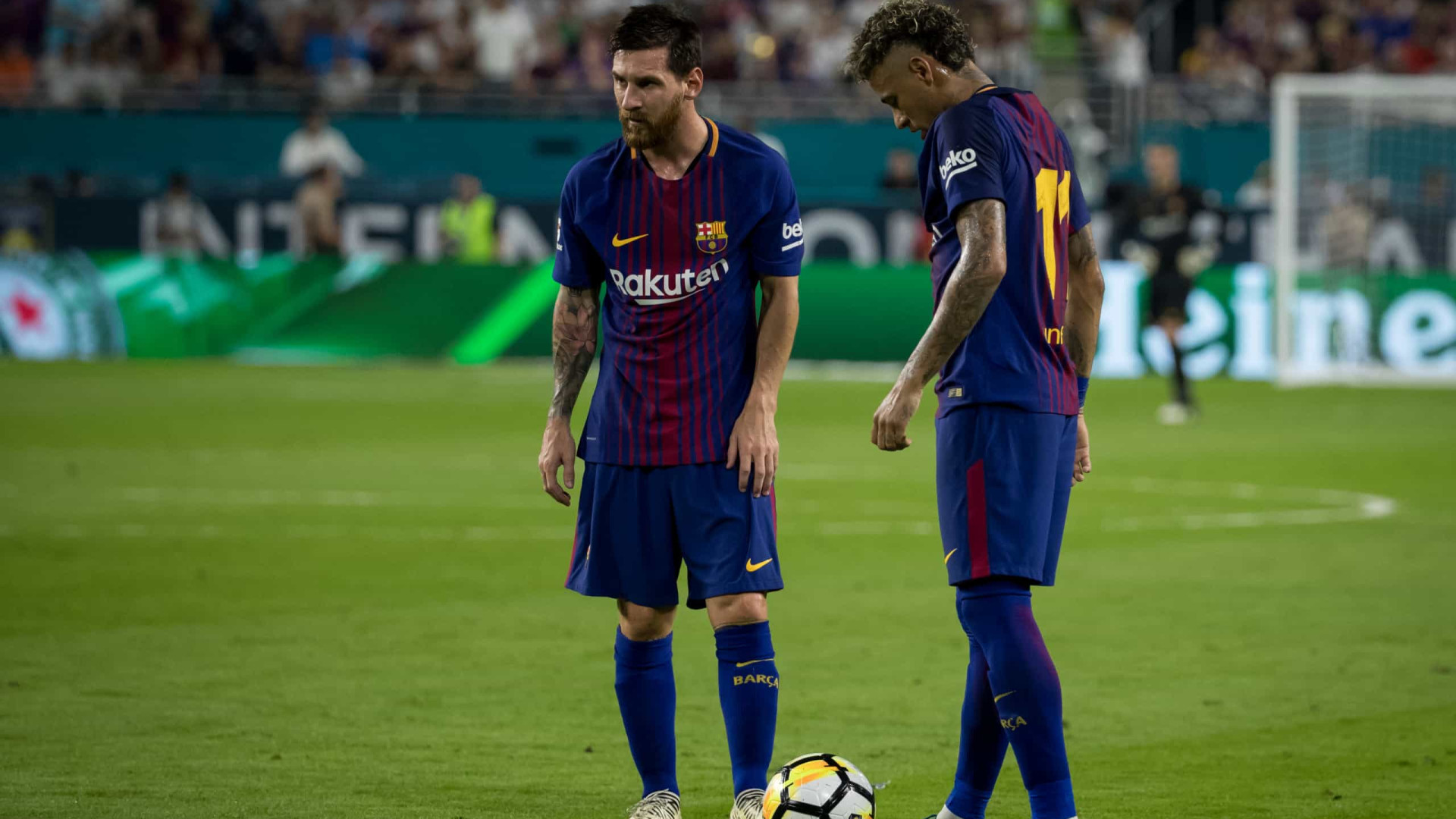 'Felizes por estarmos juntos', diz Messi sobre relação com Neymar no PSG