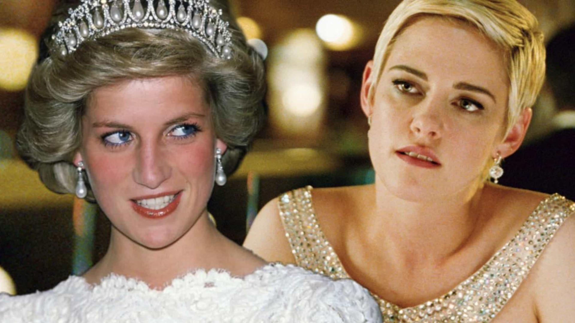 Kristen Stewart diz que usar o vestido de noiva de Diana foi 'assustador'