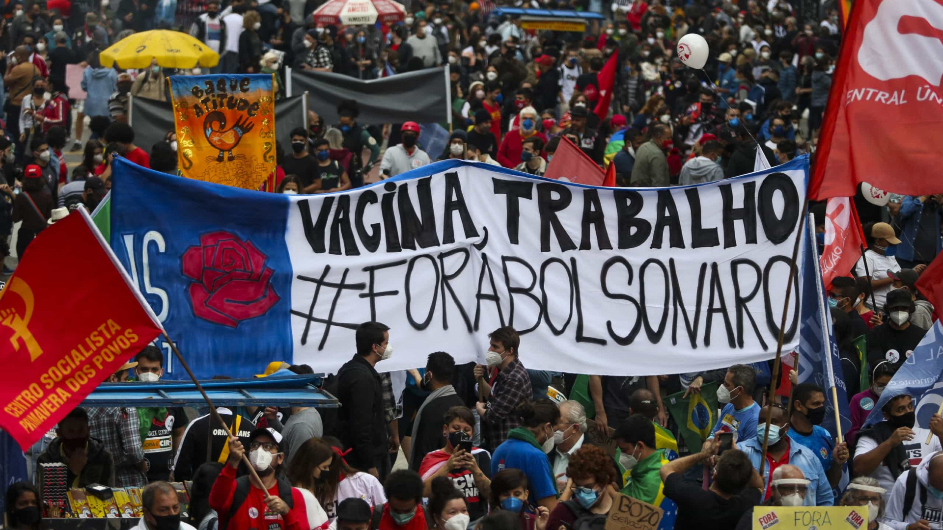 Após avanço da CPI, atos contra Bolsonaro são antecipados para 3 de julho
