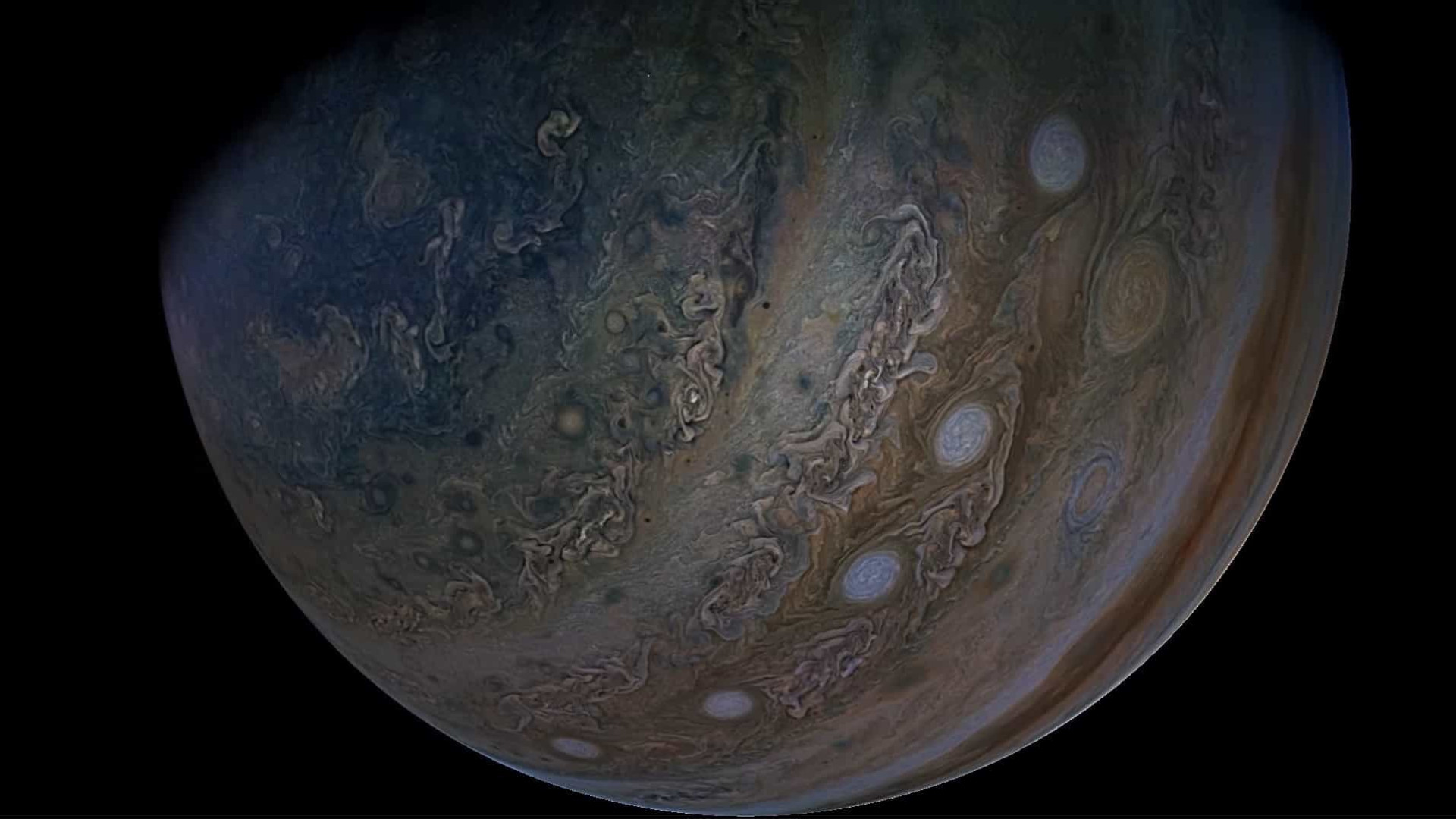 Vídeo da NASA mostra beleza de Júpiter e da lua Ganimedes