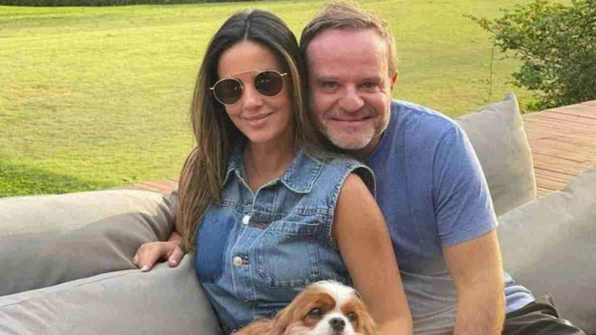 Rubens Barrichello e Paloma Tocci terminam namoro após cerca de um ano