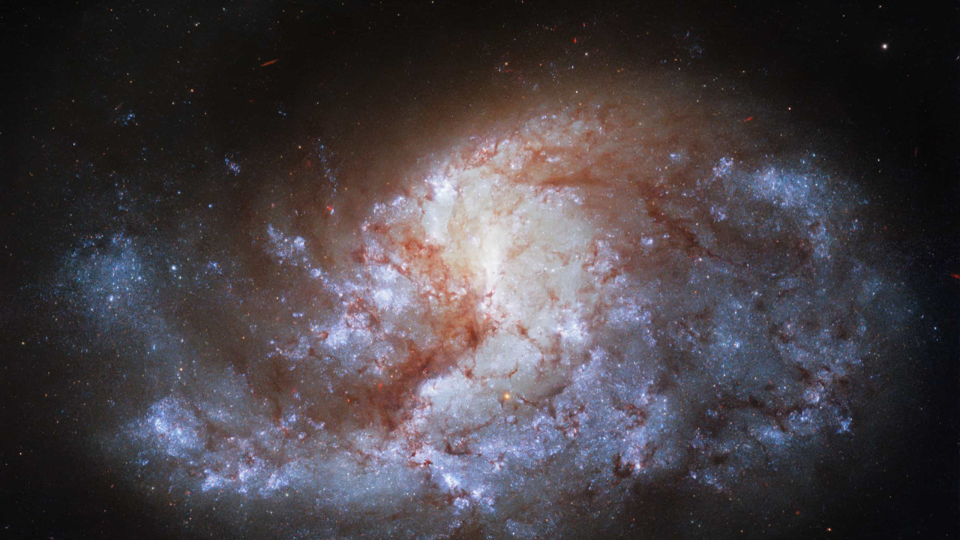 Hubble capta mais uma bela imagem de outra galáxia