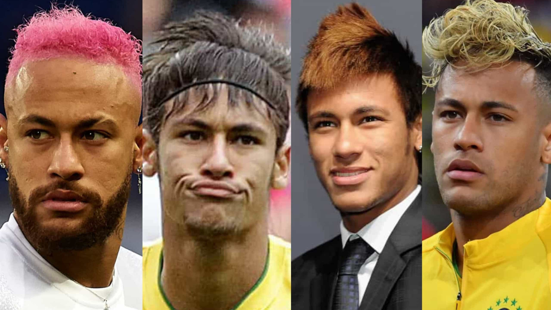 Lembra desse visual? Os cabelos mais icônicos de Neymar!