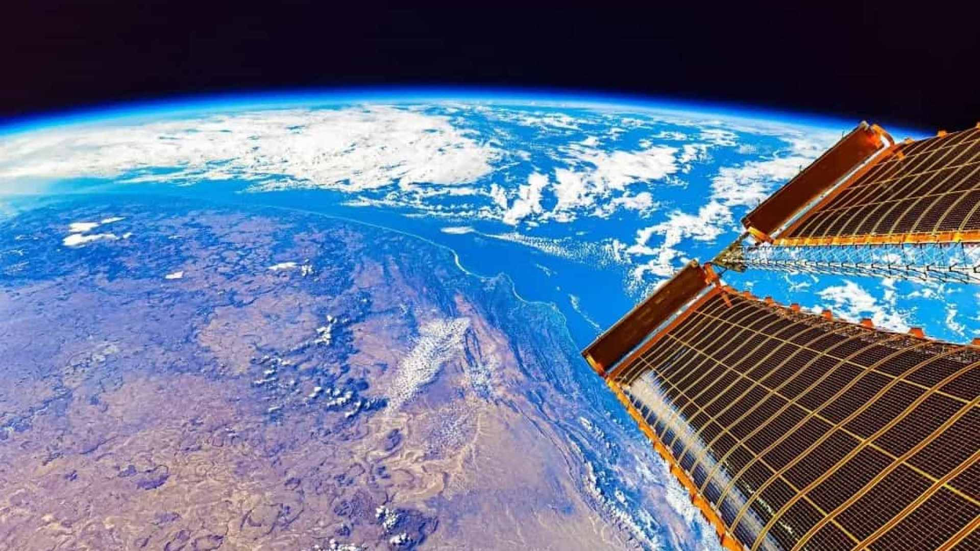 China compartilha vista da Terra a partir da estação espacial