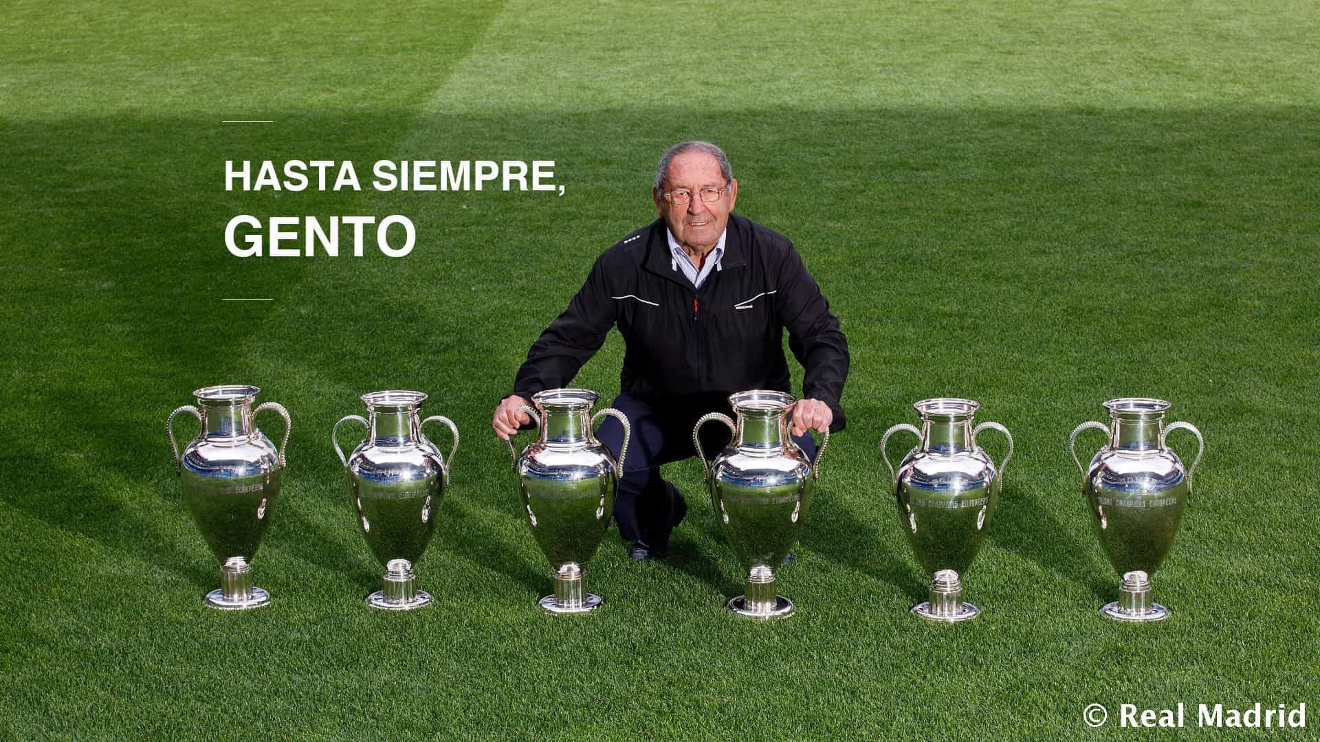 Morre Francisco Gento, ídolo do Real Madrid e maior campeão europeu