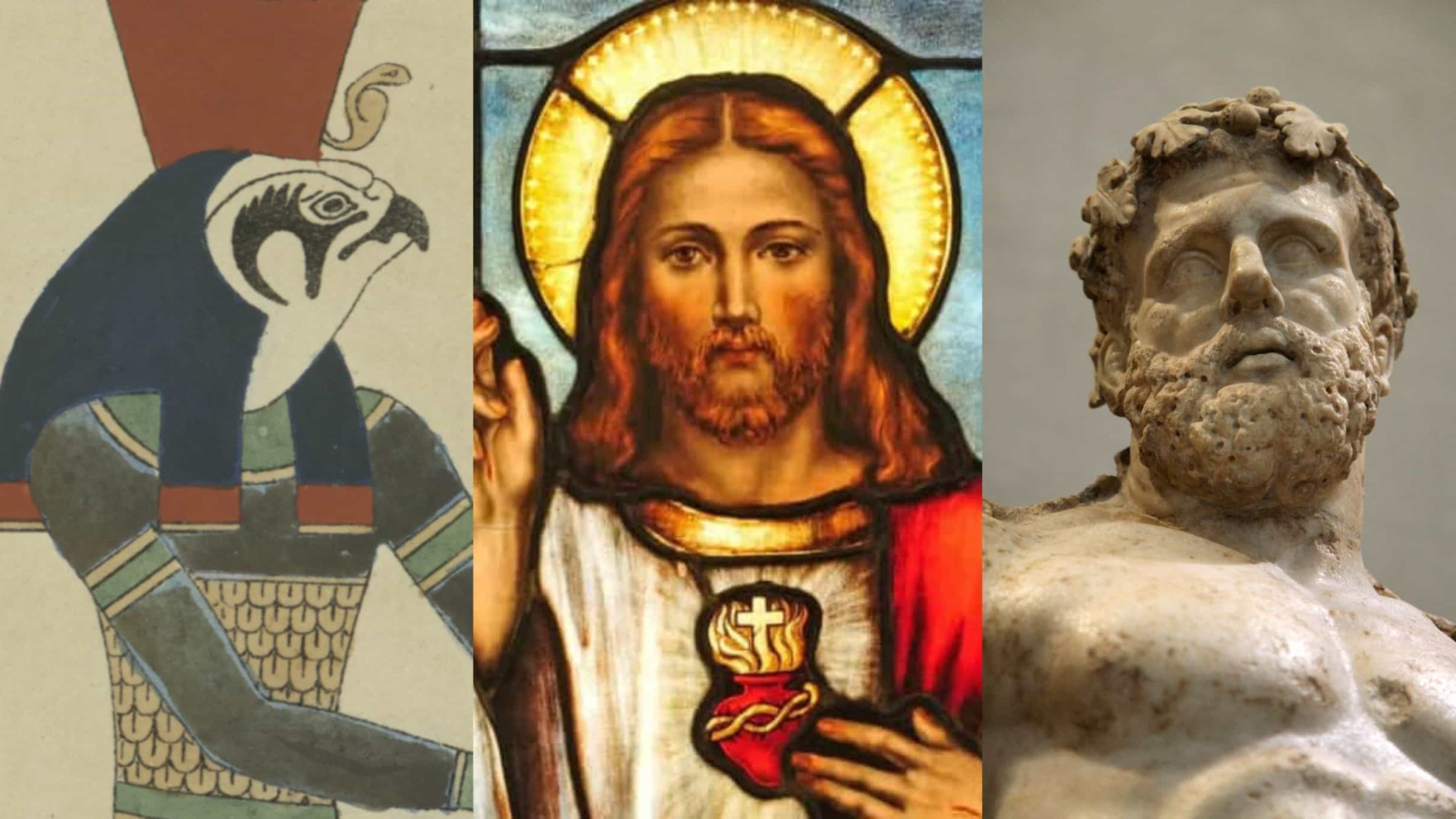 Figuras mitológicas parecidas com Jesus